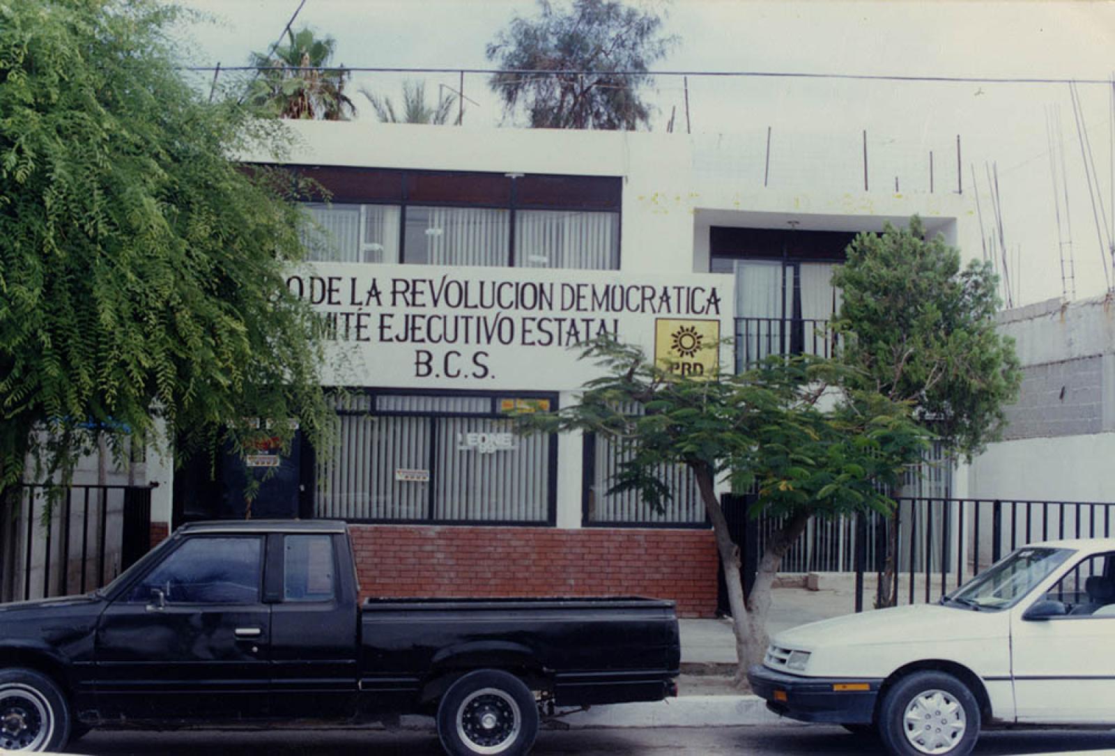 Oficinas del Partido de la Revolución Democrática.