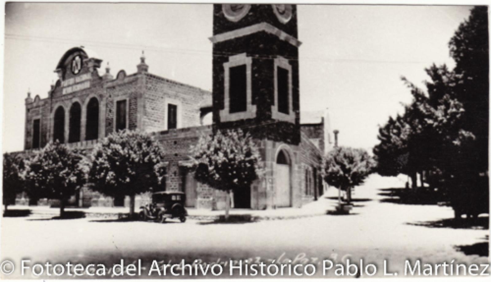 Oficinas del Partido Nacional Revolucionario (PNR) en la calle Central.