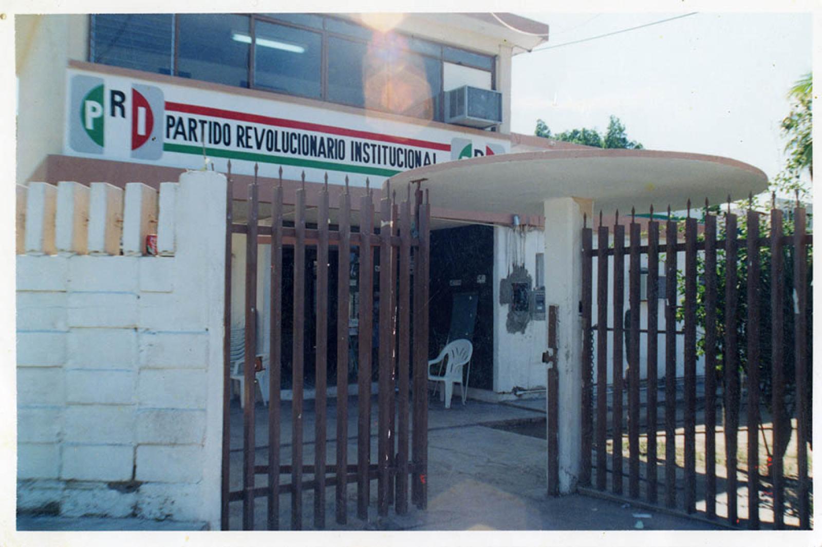 Oficinas del Partido Revolucionario Institucional.