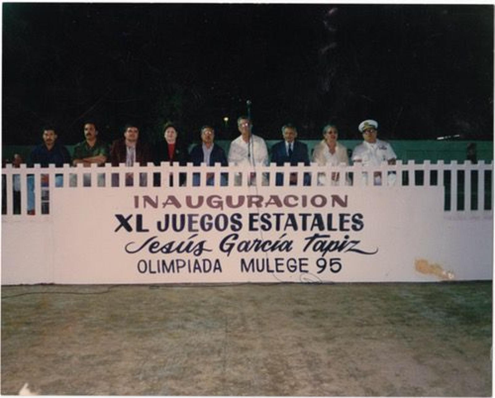 “Olimpiadas de Mulegé, 1995”.