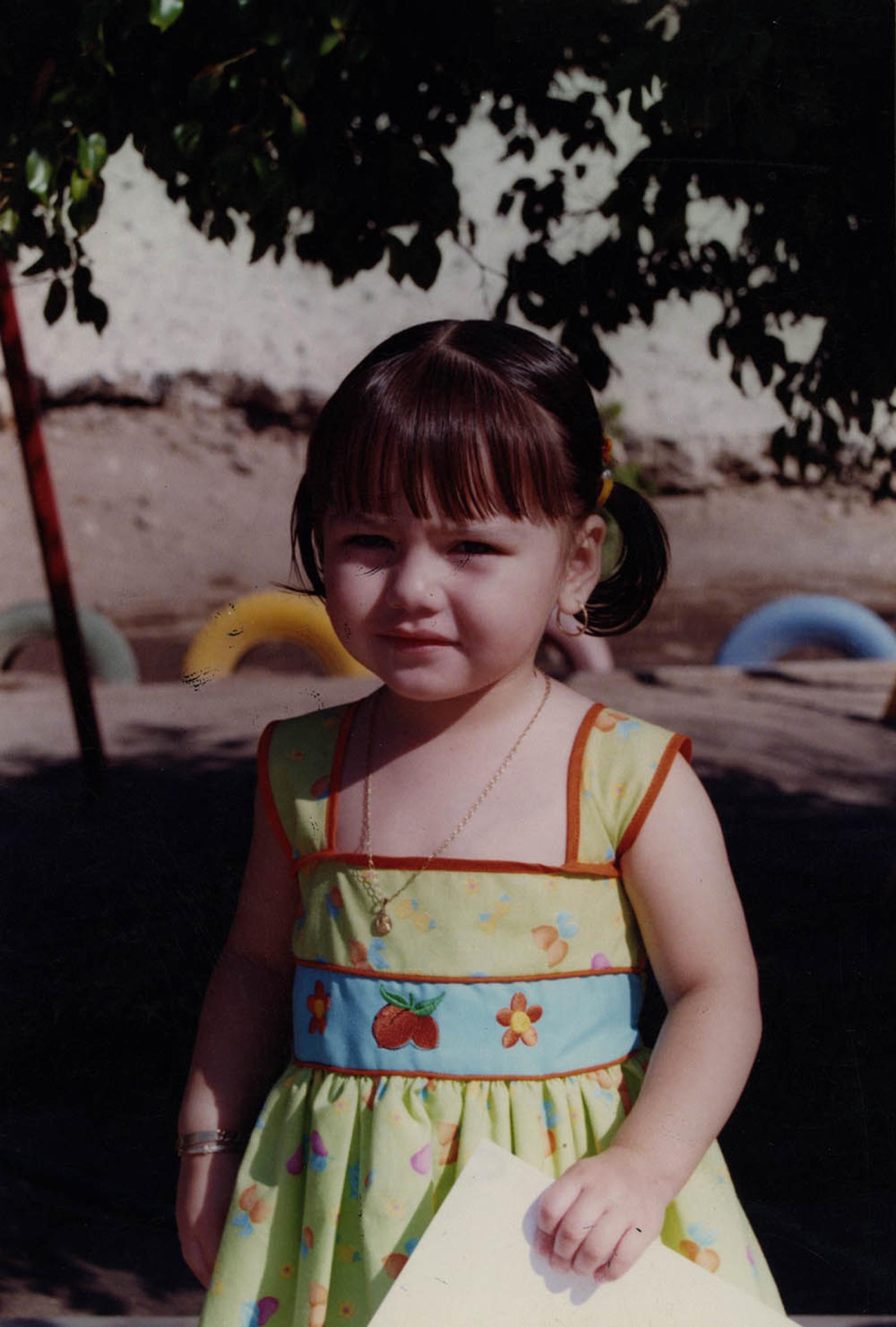 Oriana Jesoli Valencia Miranda, retrato.
