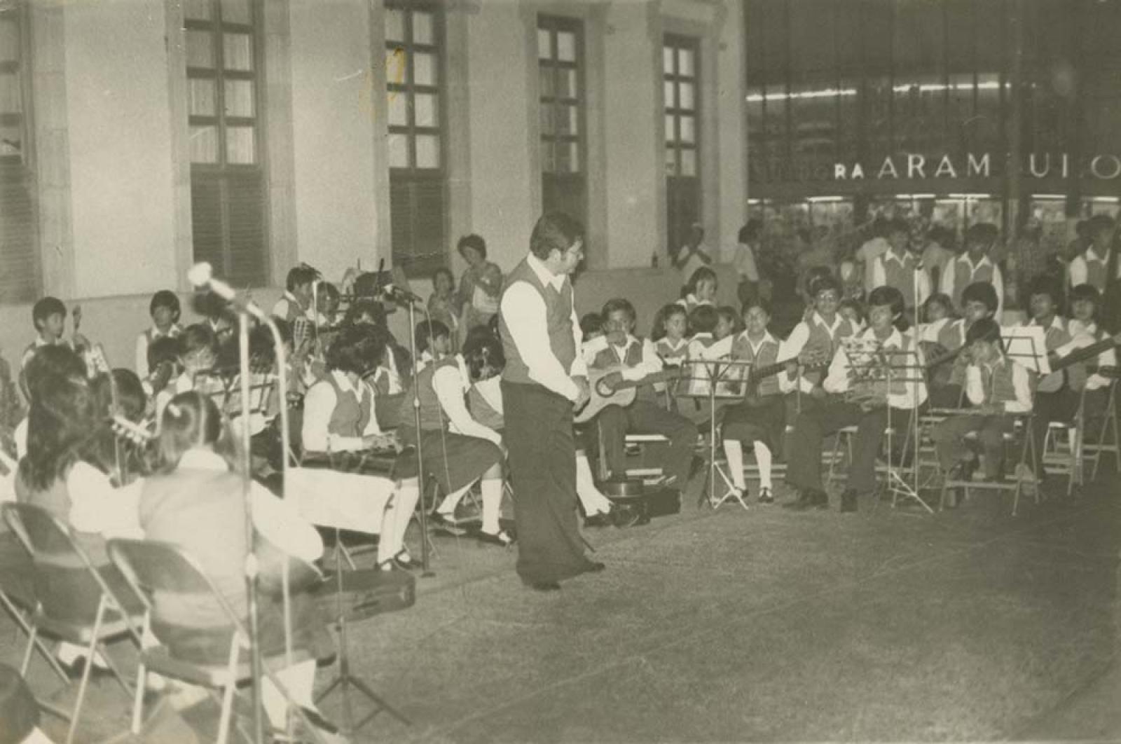 Orquesta sinfónica infantil.