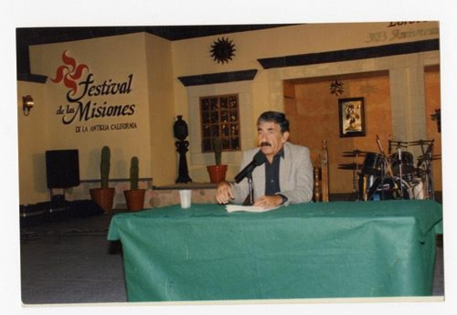 Pablo Fernández Real, cronista de Loreto, Baja California Sur.