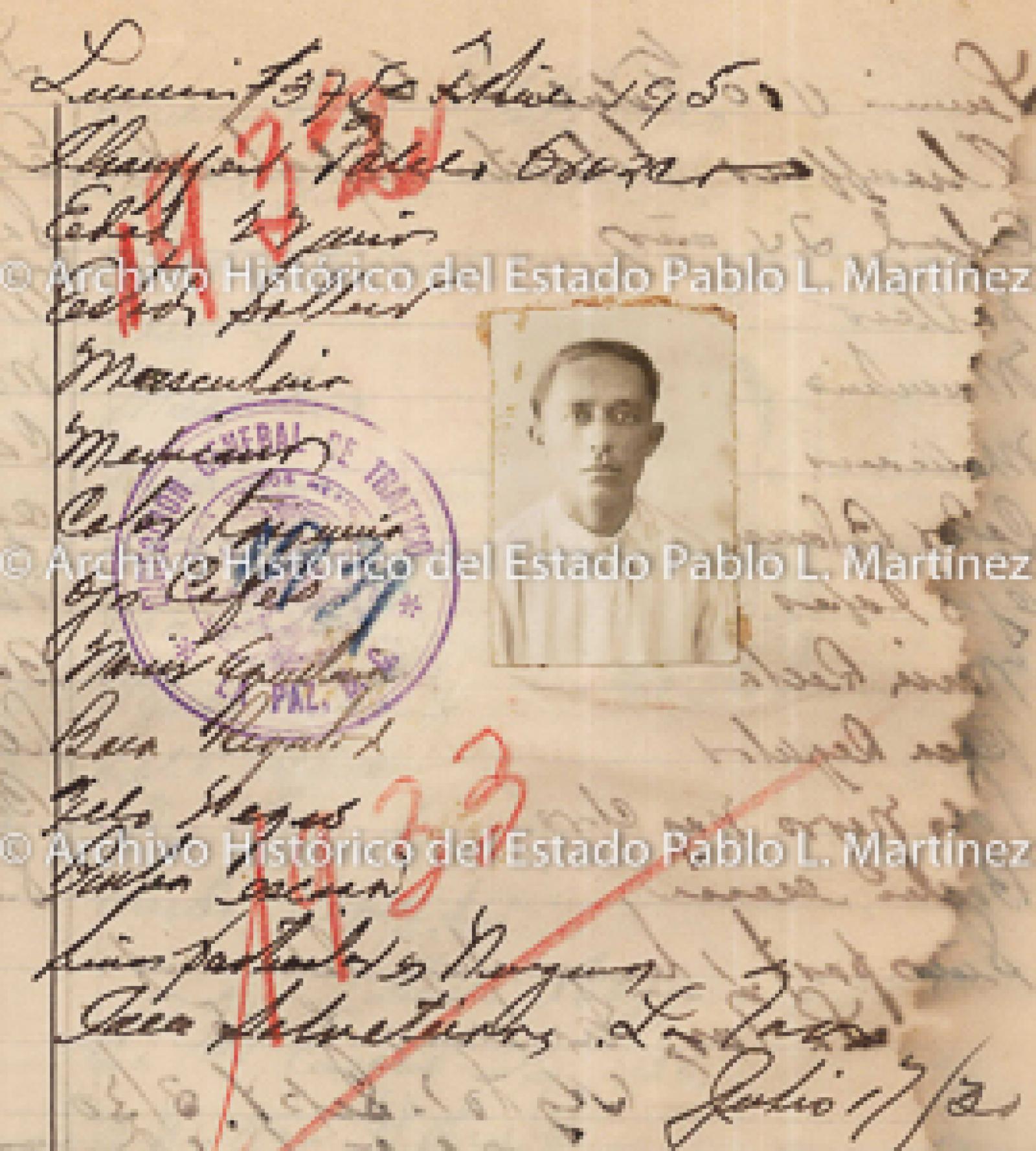 "Pablo Orozco", retrato.
