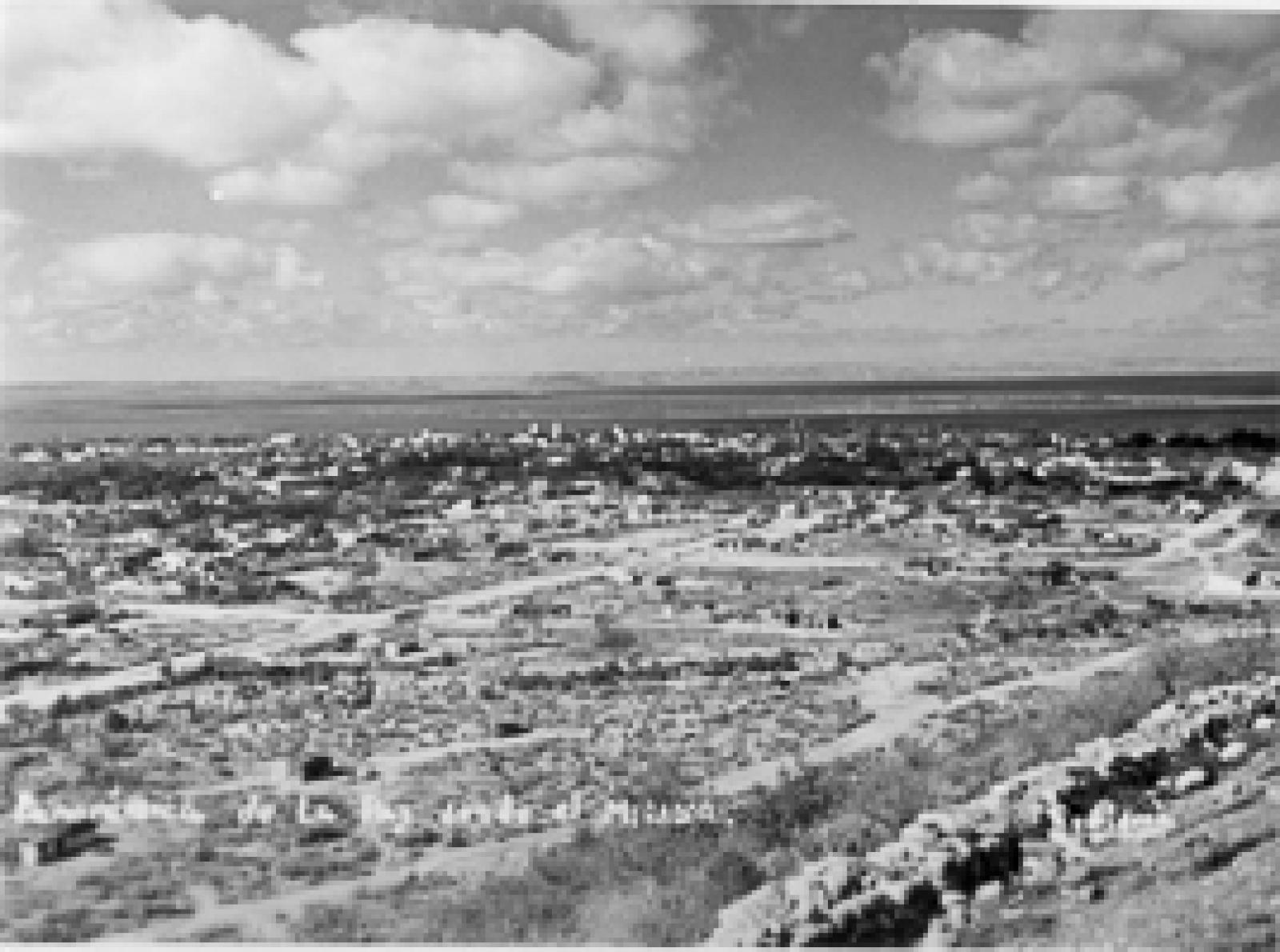 Panorámica de La Paz desde el mirador.