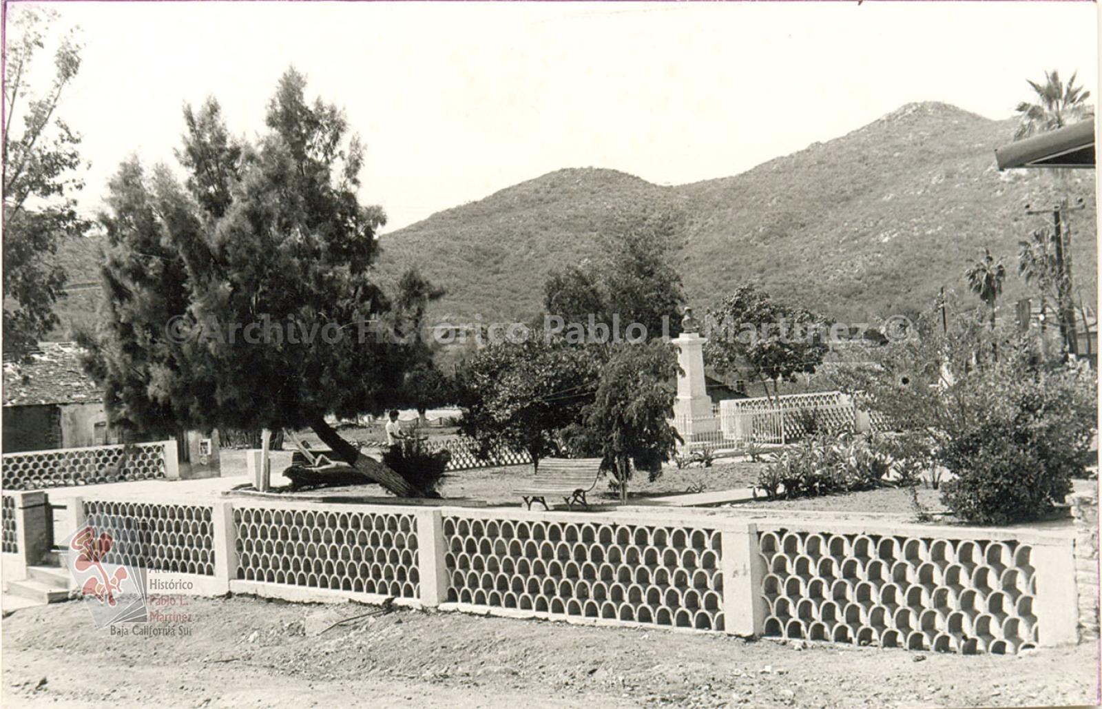 Parque Miguel Hidalgo, en El Triunfo, Baja California Sur.