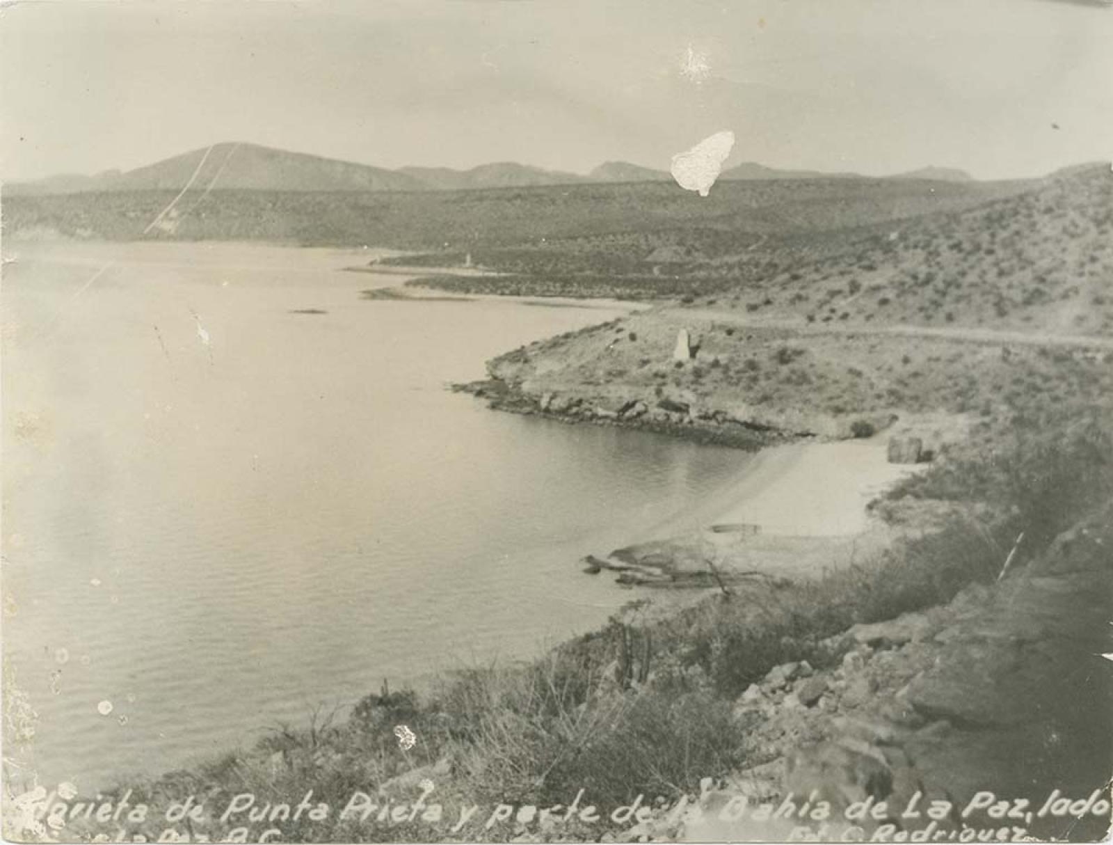 “Parte de la bahía de La Paz.”