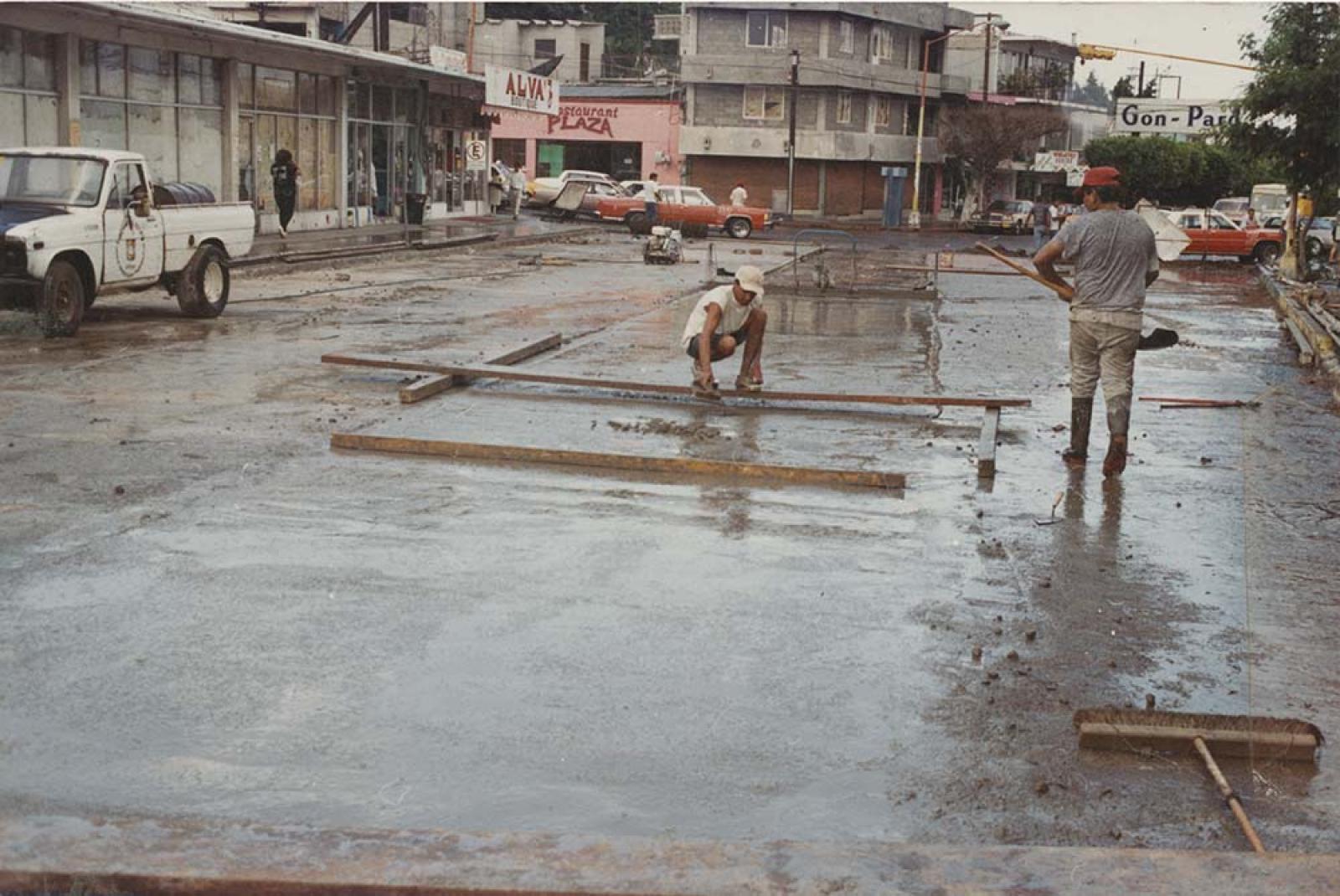 Pavimentación de calle 16 de Septiembre