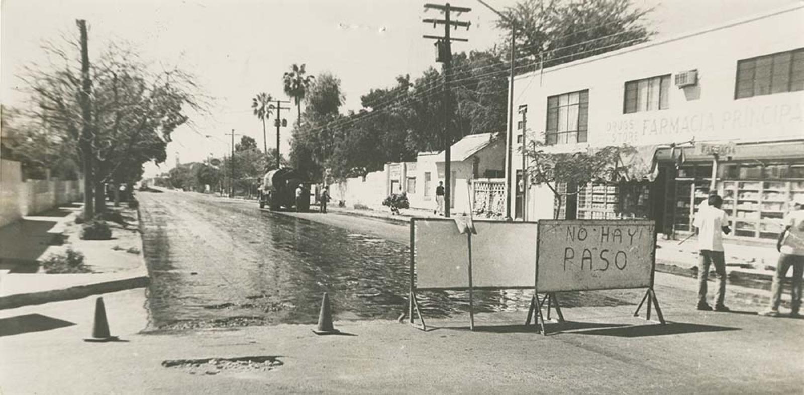 Pavimentación de la calle Aquiles Serdán.