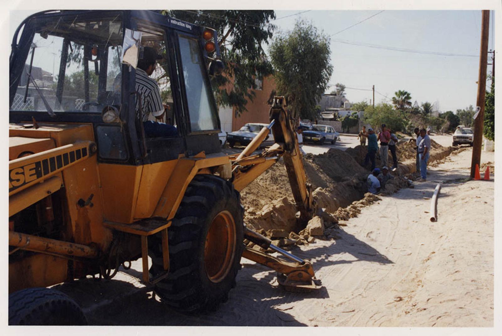 “Pavimentación de la calle México”, La Paz.