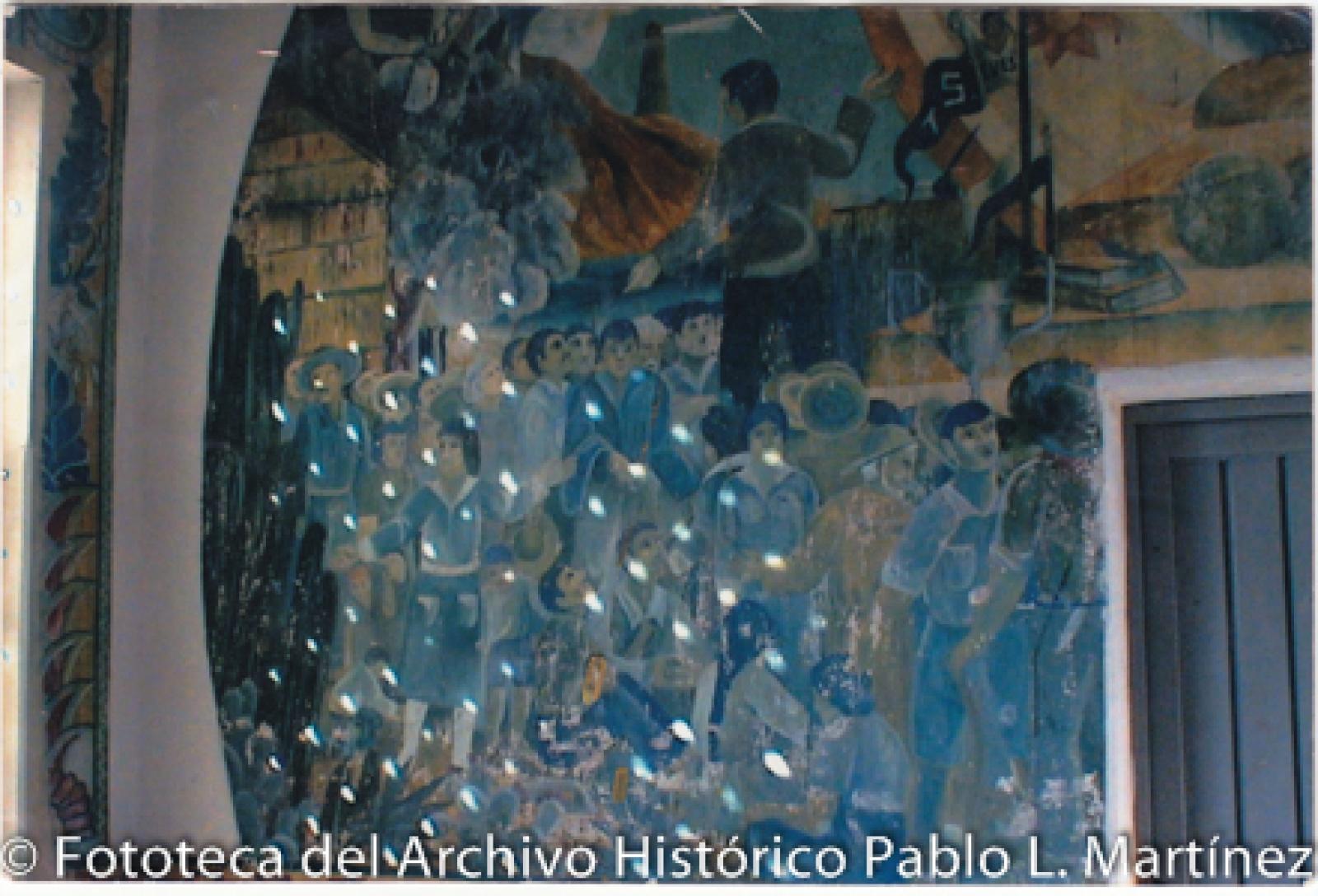 Pintura mural.