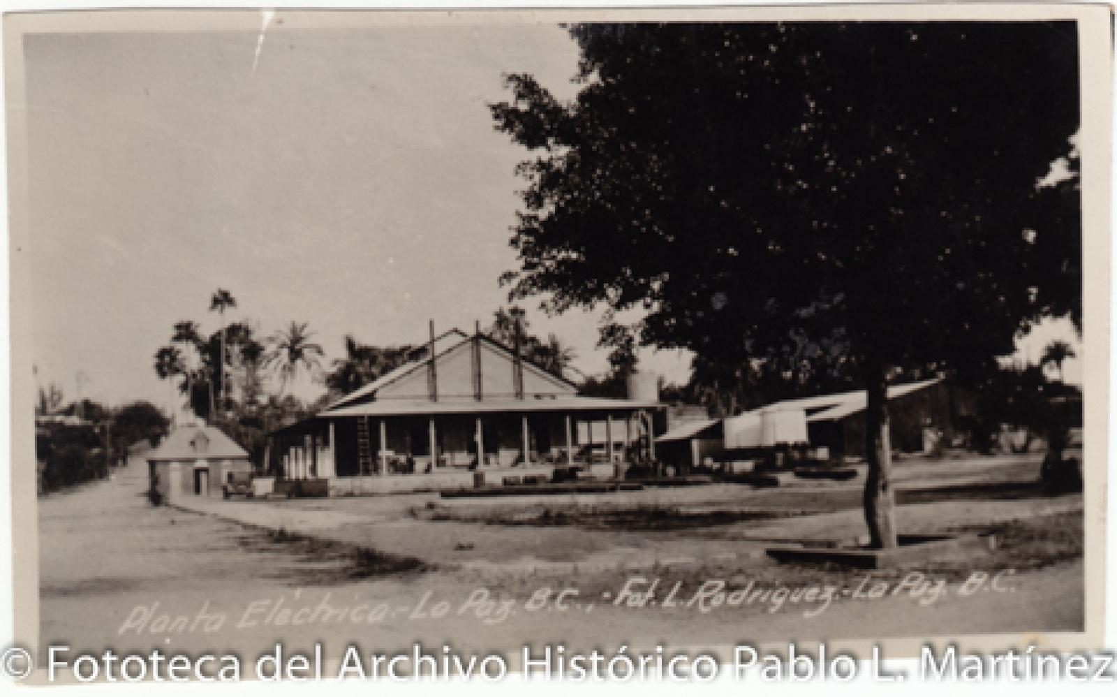 “Planta Eléctrica, La Paz, B. C. S.”