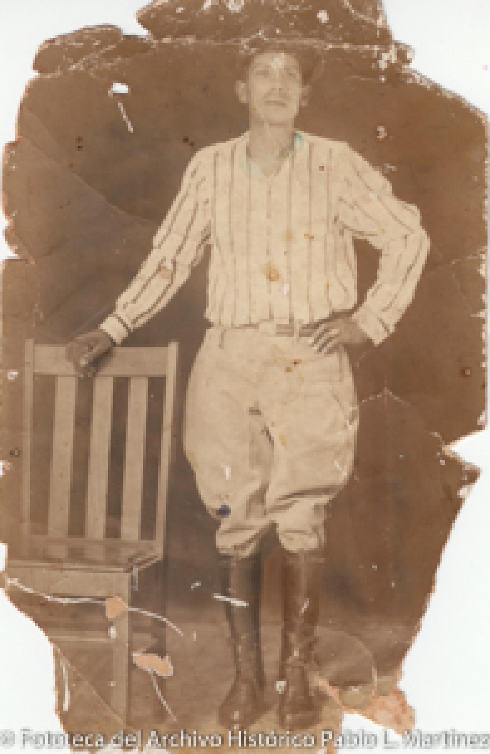 Plutarco Arballo, retrato.