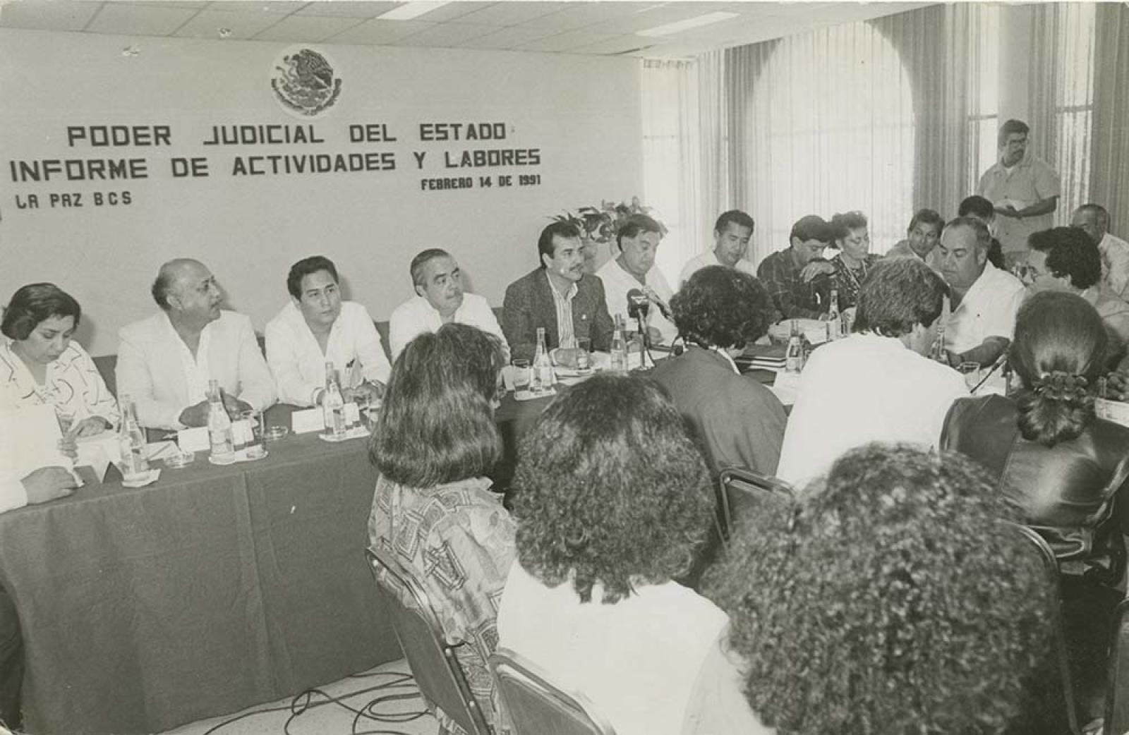 Poder Judicial del Estado, informe de labores.