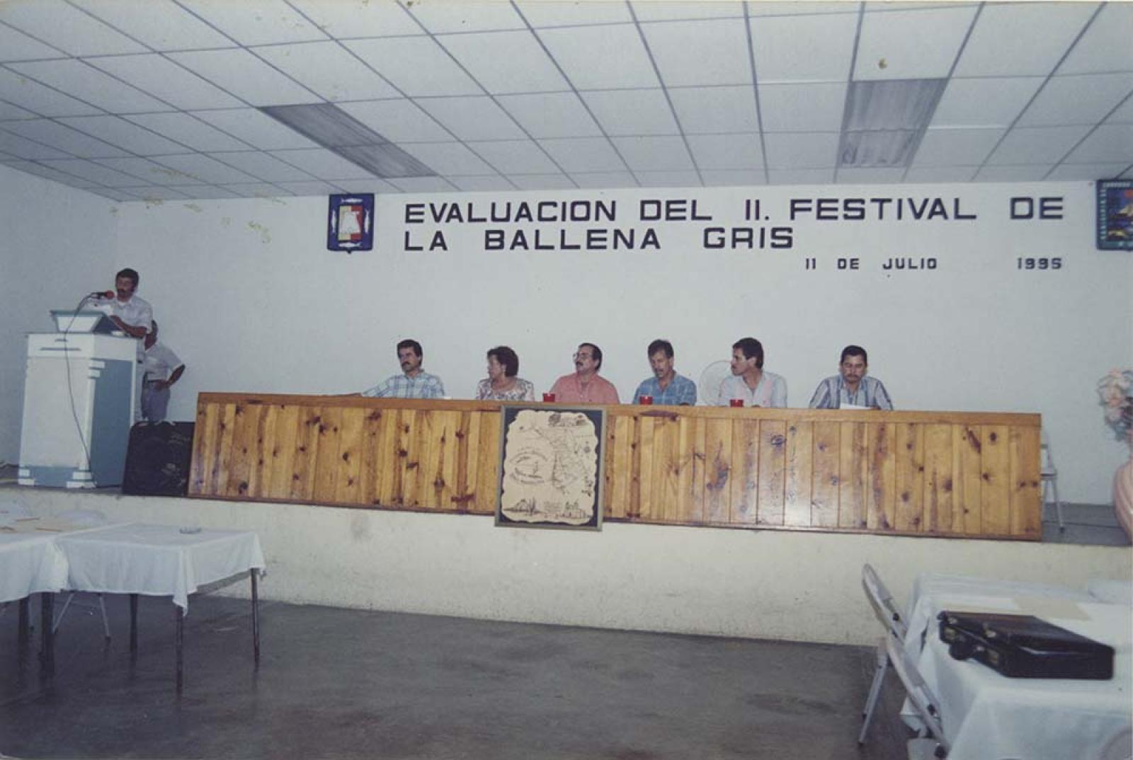 “Preparativos del III Festival de la Ballena Gris”.