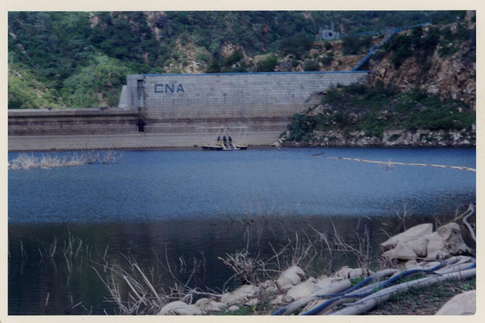 Presa en Baja California Sur.