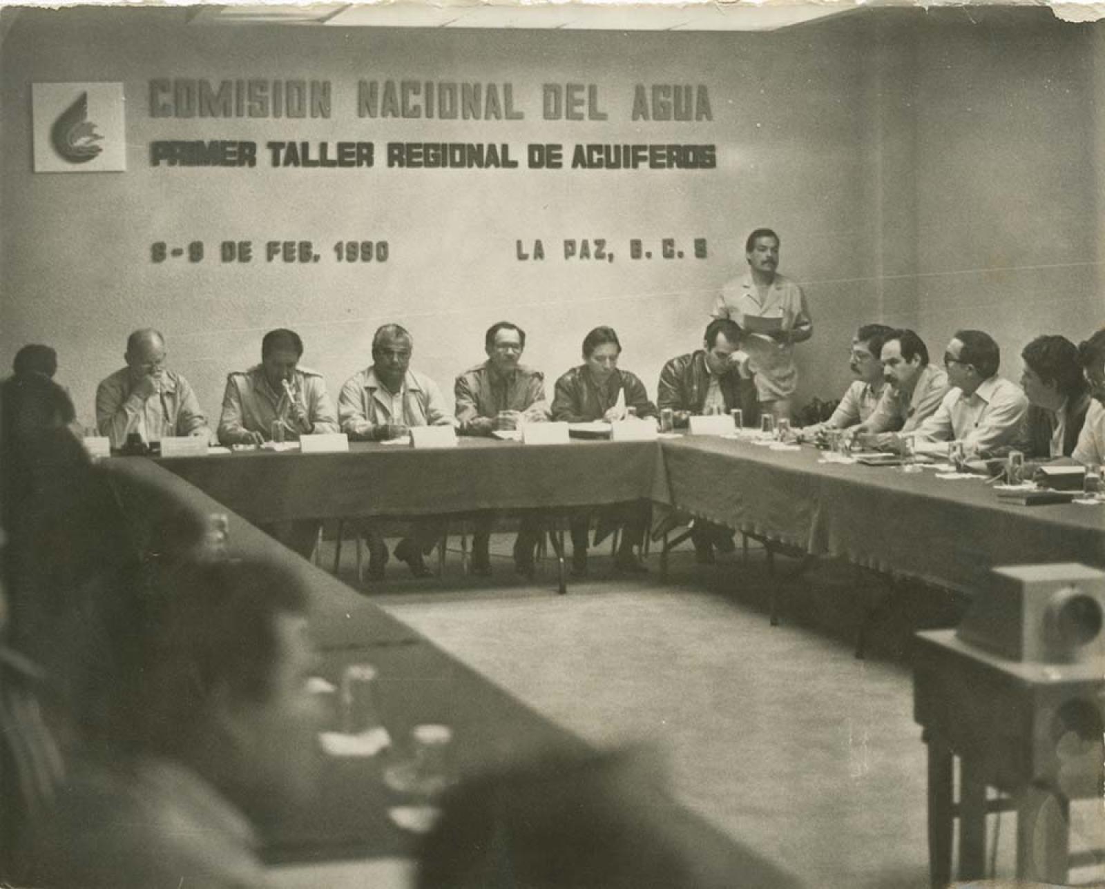 Primer taller regional de acuíferos.