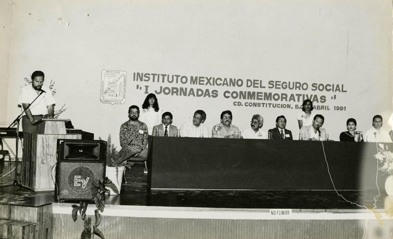 Primera jornada conmemorativas del Instituto Sudcaliforniano del Seguro Social.