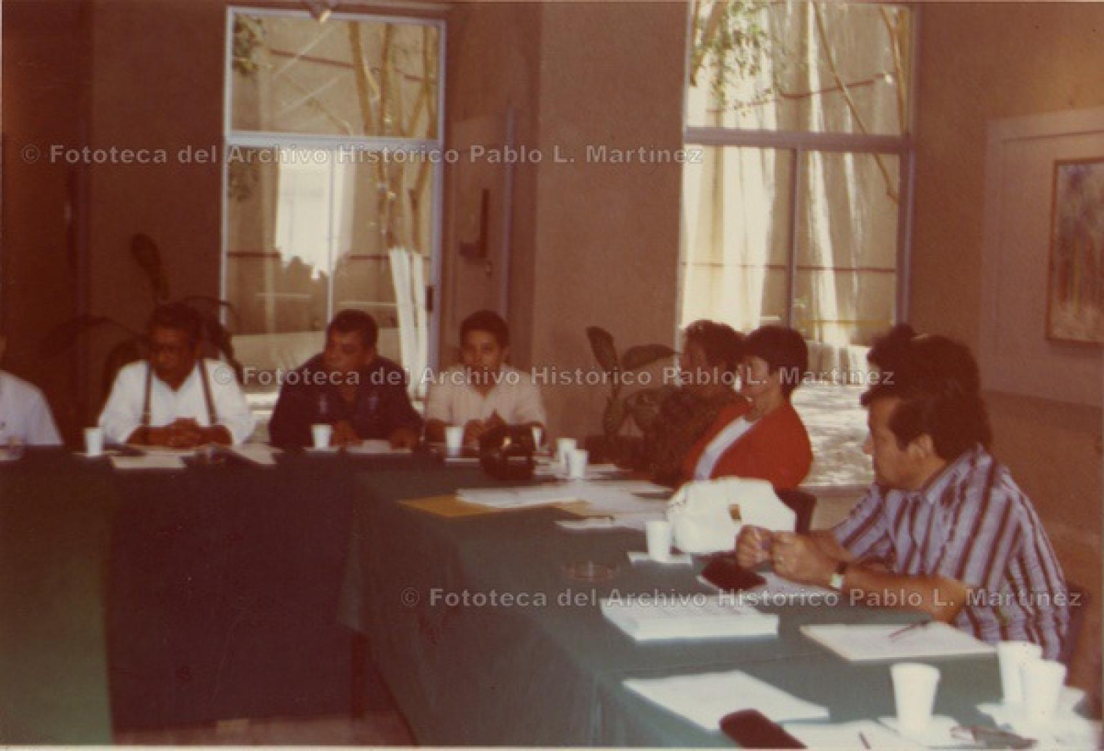 Primera reunión del Consejo Estatal de Archivos.
