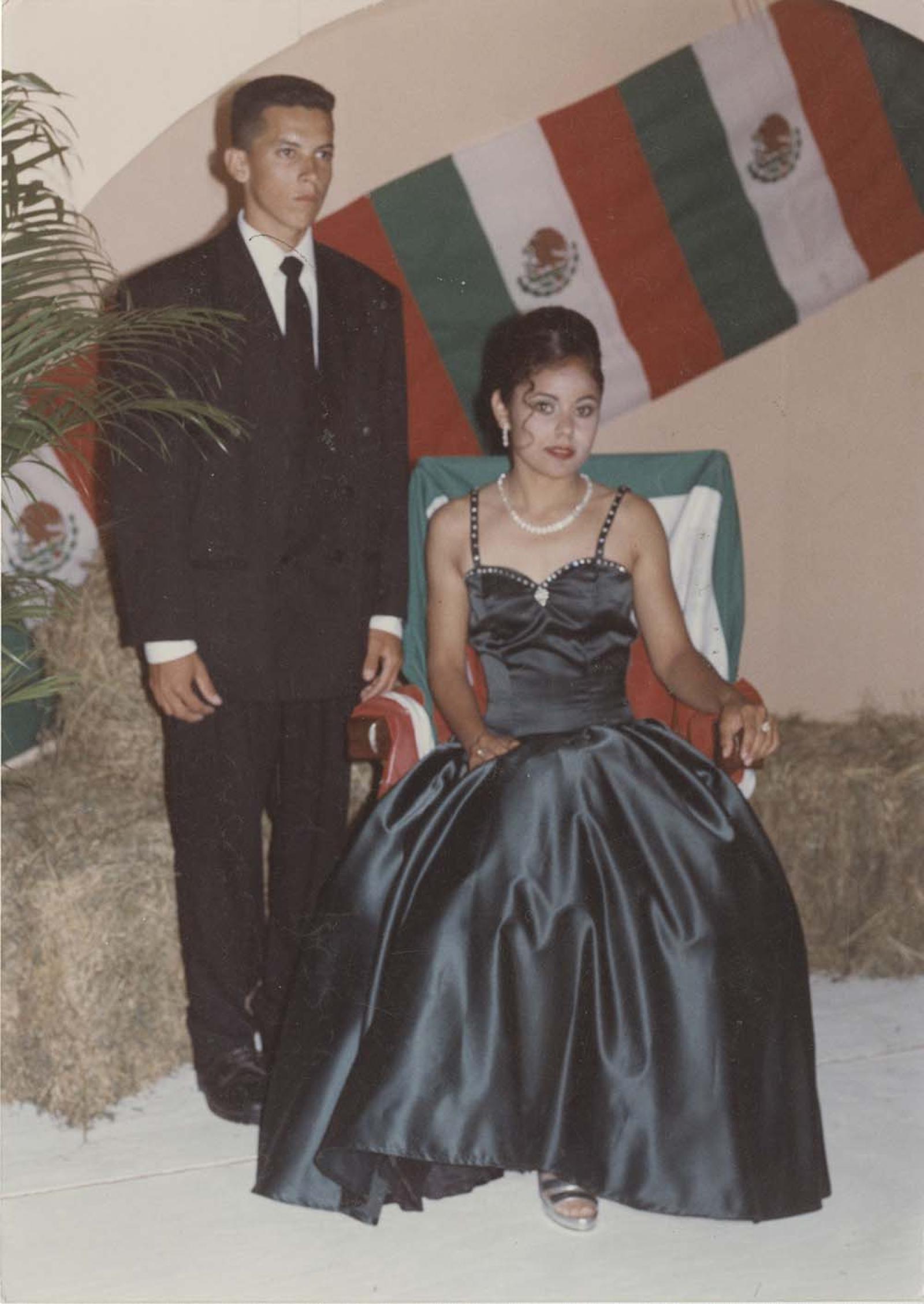 Princesa de las fiestas patrias.