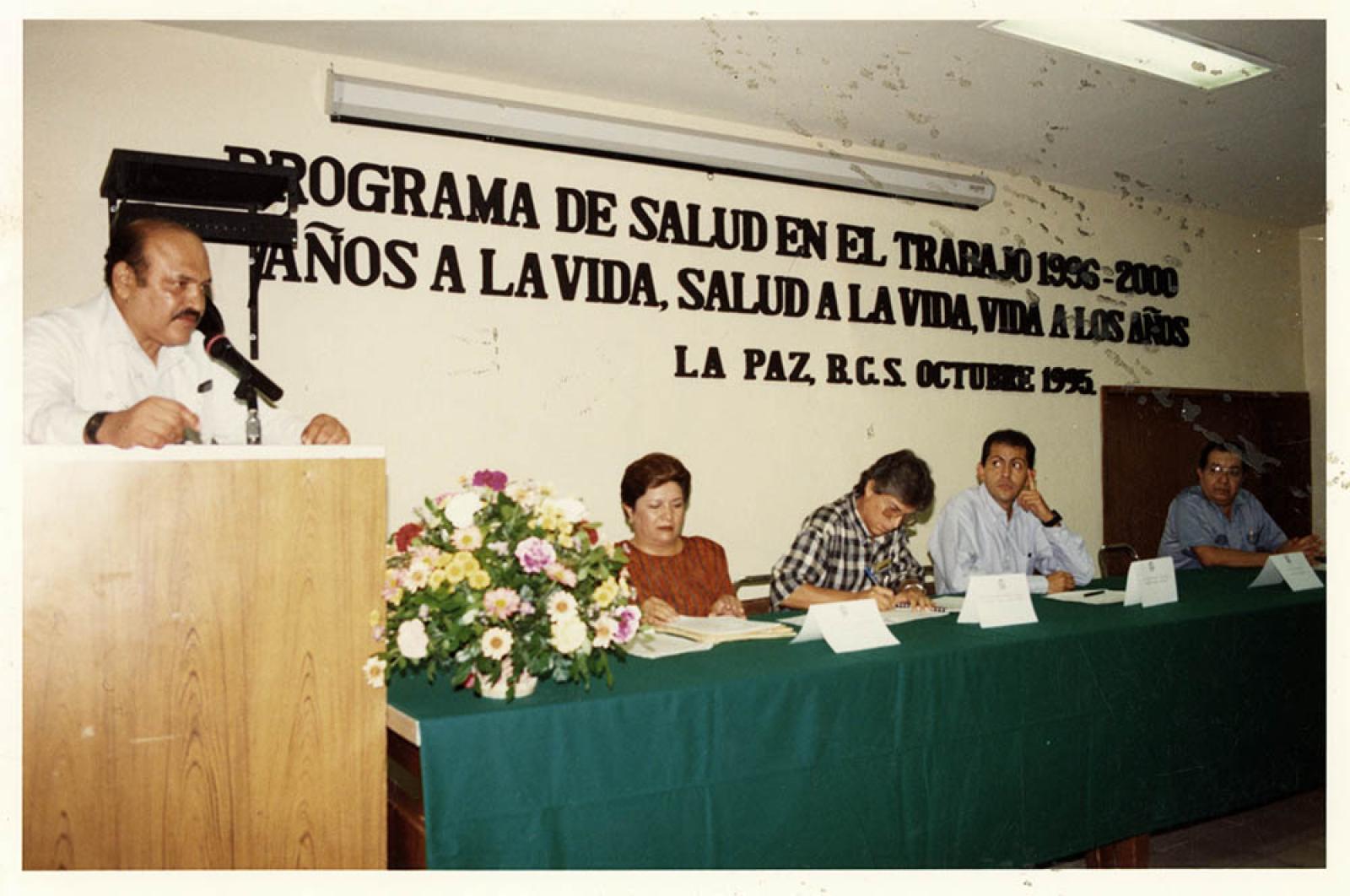 “Programa de Salud en el Trabajo 1996-2000”.