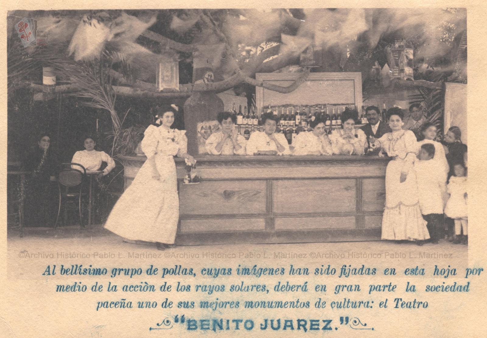 Promotoras del teatro Juárez.