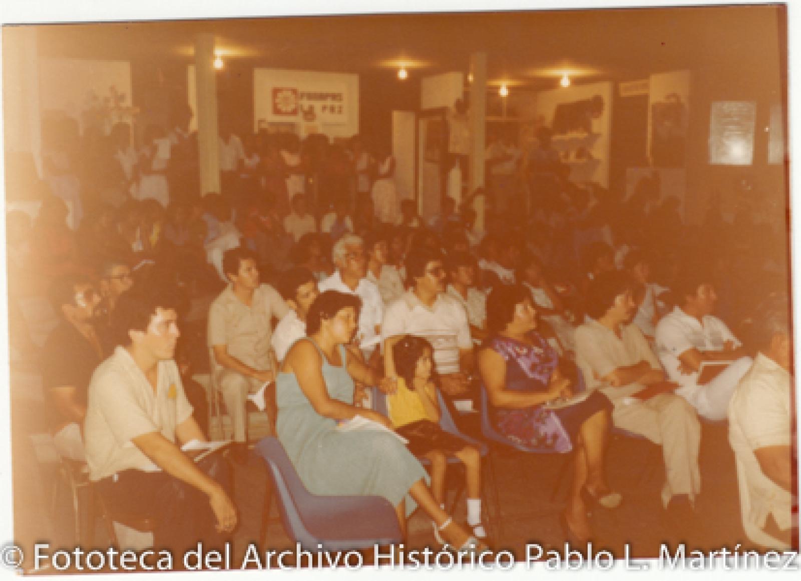 Público en auditorio