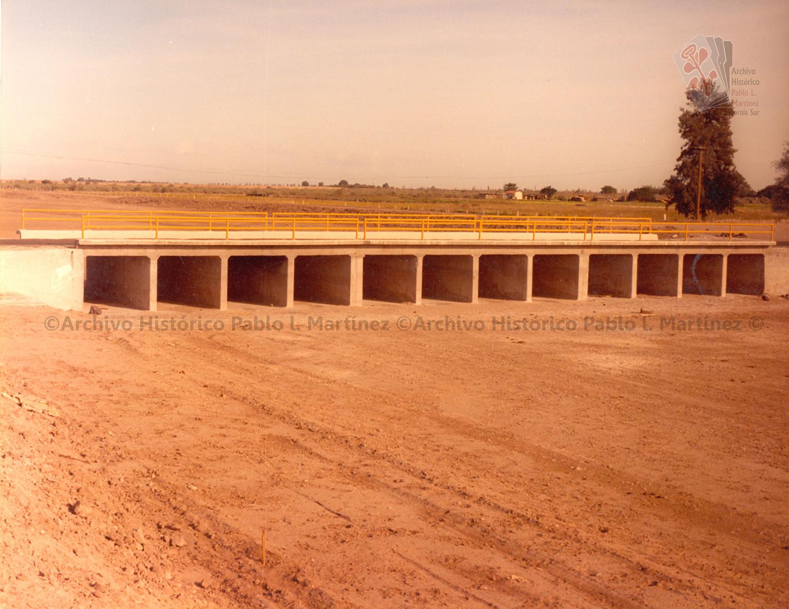 Puente en el municipio de Comondú, Baja California Sur.