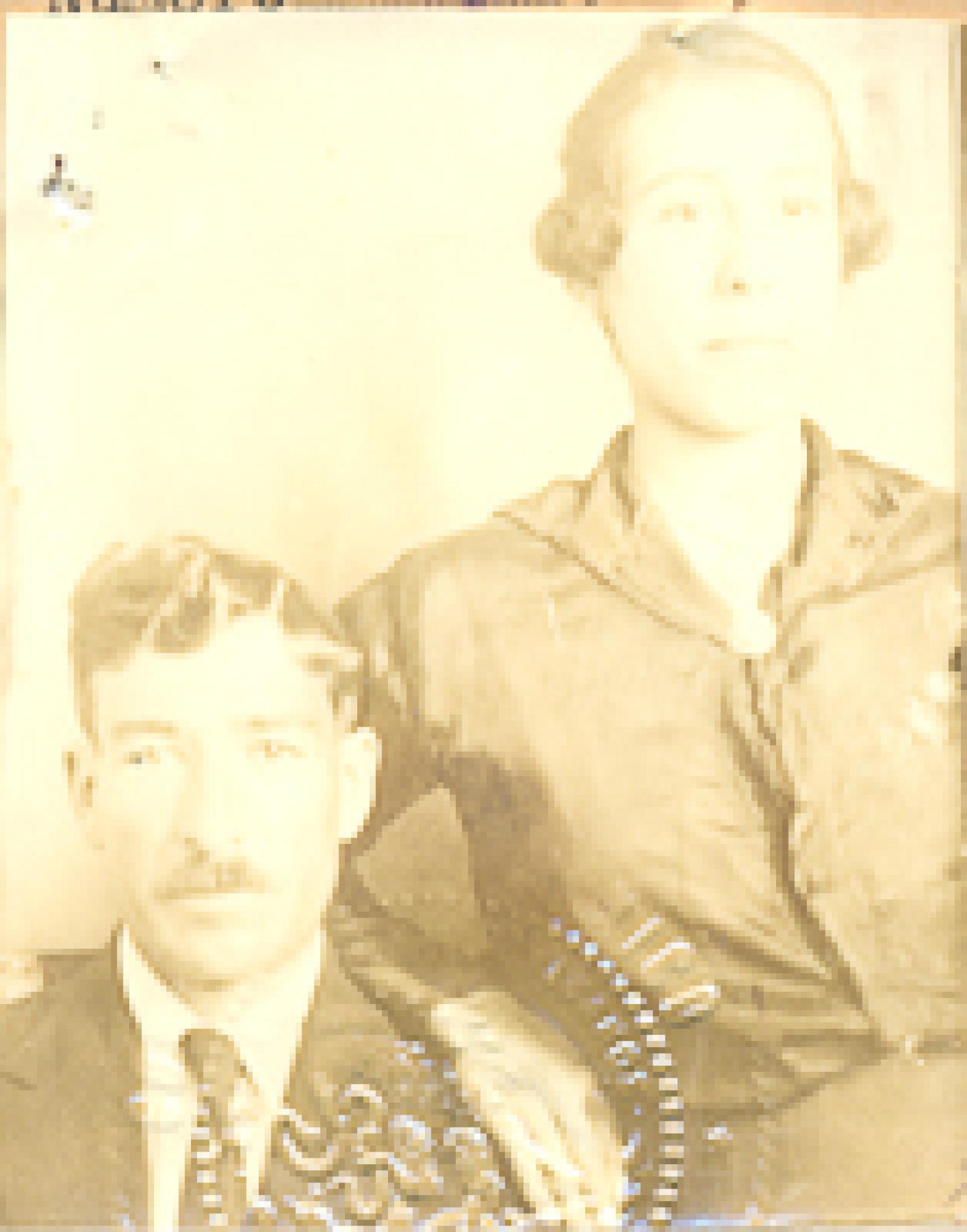 Ramón Ibarra y su esposa Emma Raimundes de Ibarra