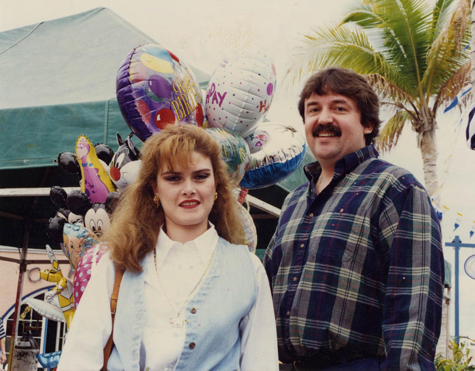 Raúl Aréchiga y Maricela, retrato.