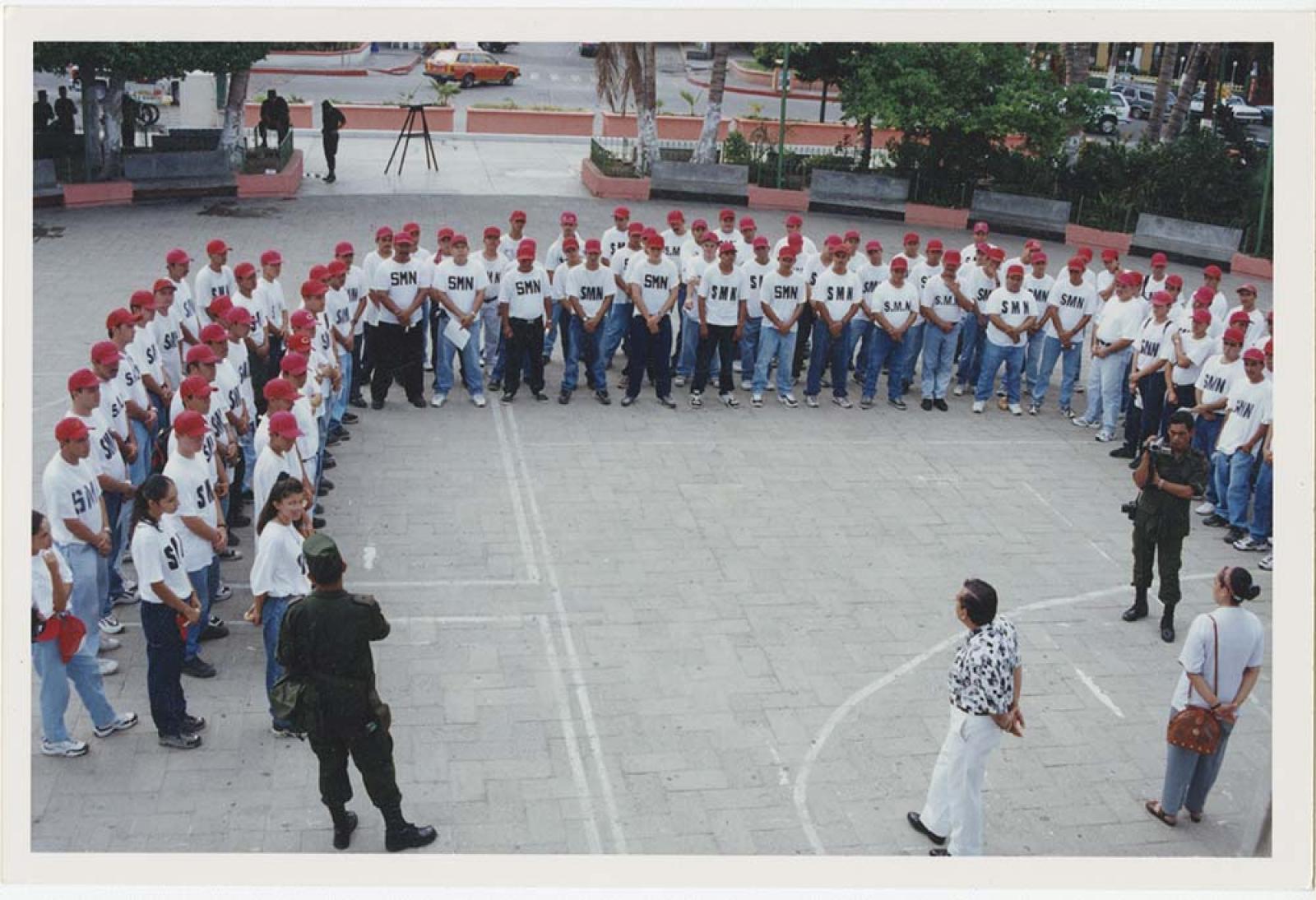 Reclutados del Servicio Militar Nacional.