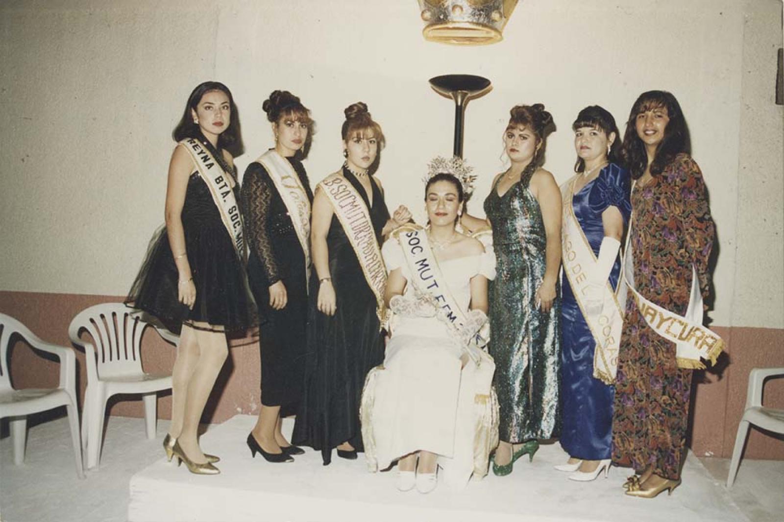 Reinas de belleza, retrato.