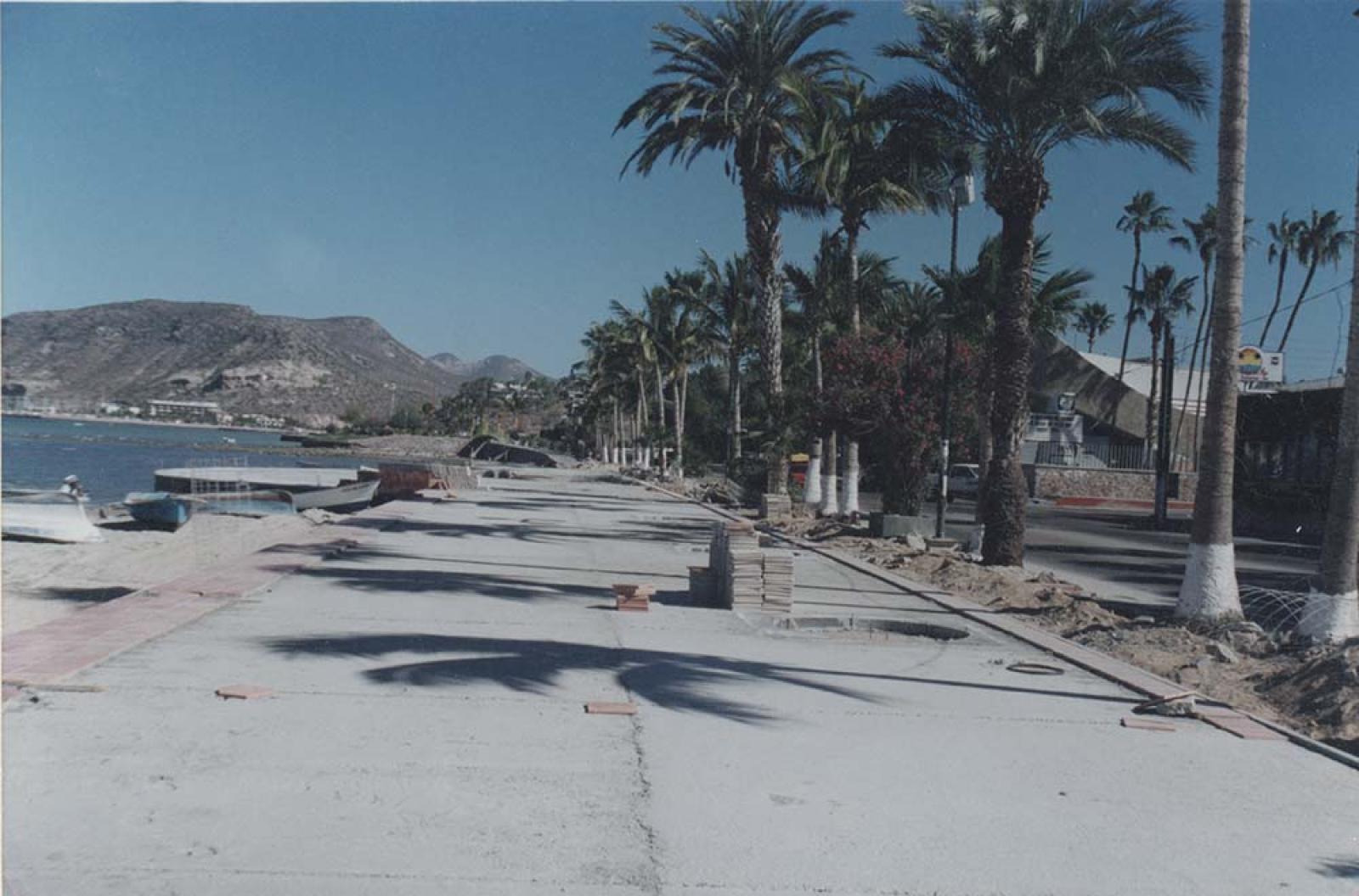 Remodelación del malecón de La Paz.