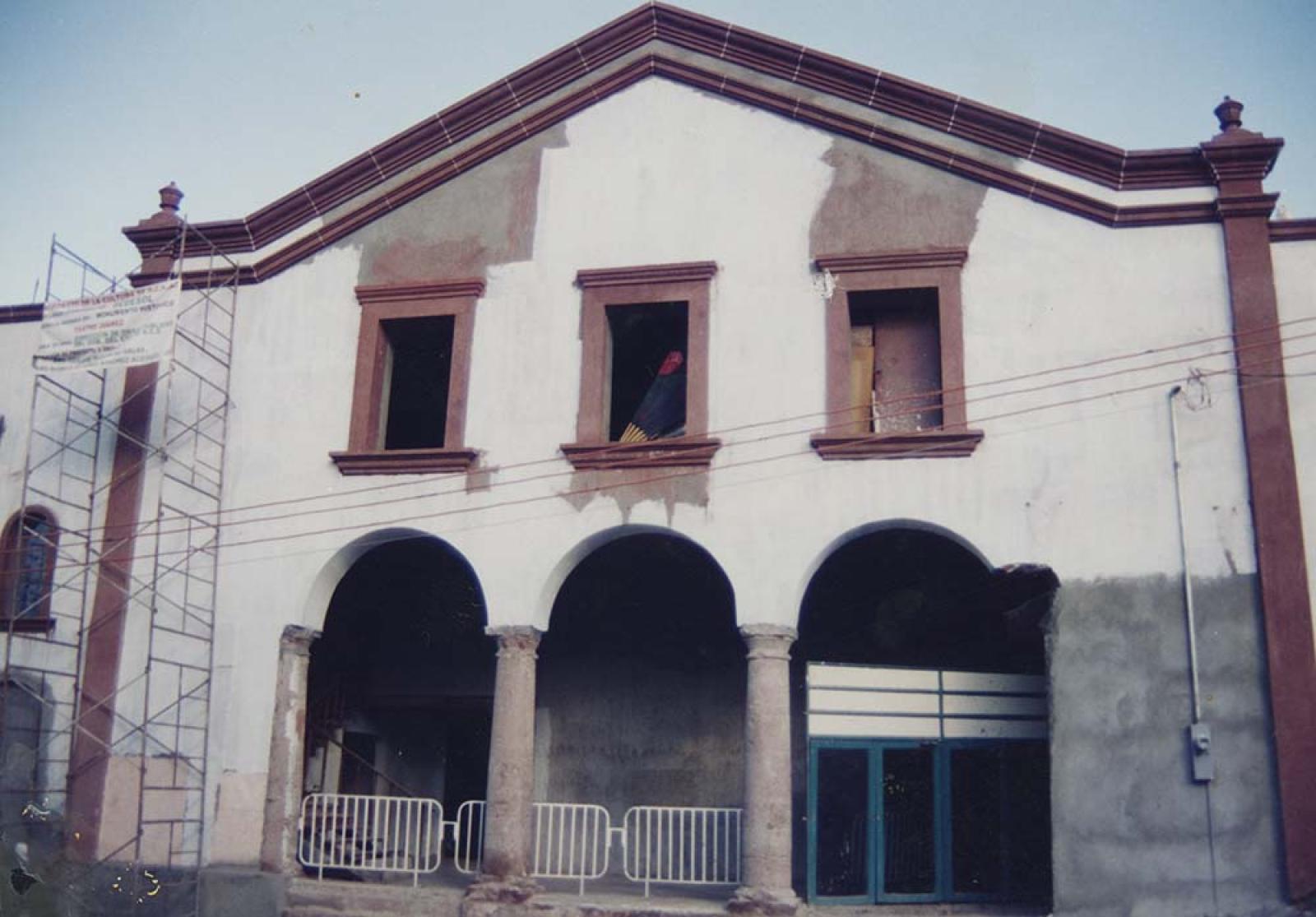 Remodelación del Teatro Juárez.