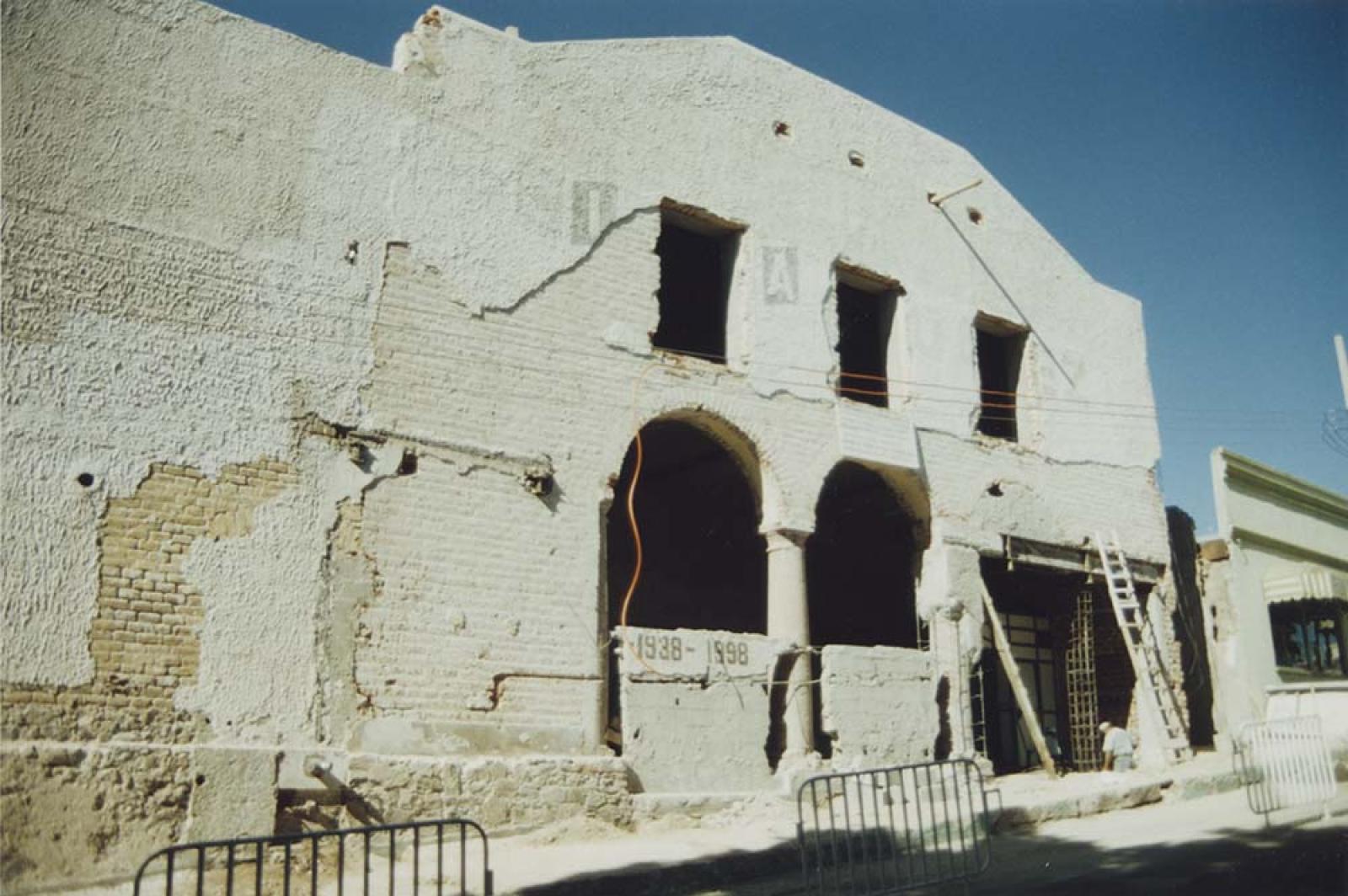 Remodelación del teatro Juárez.
