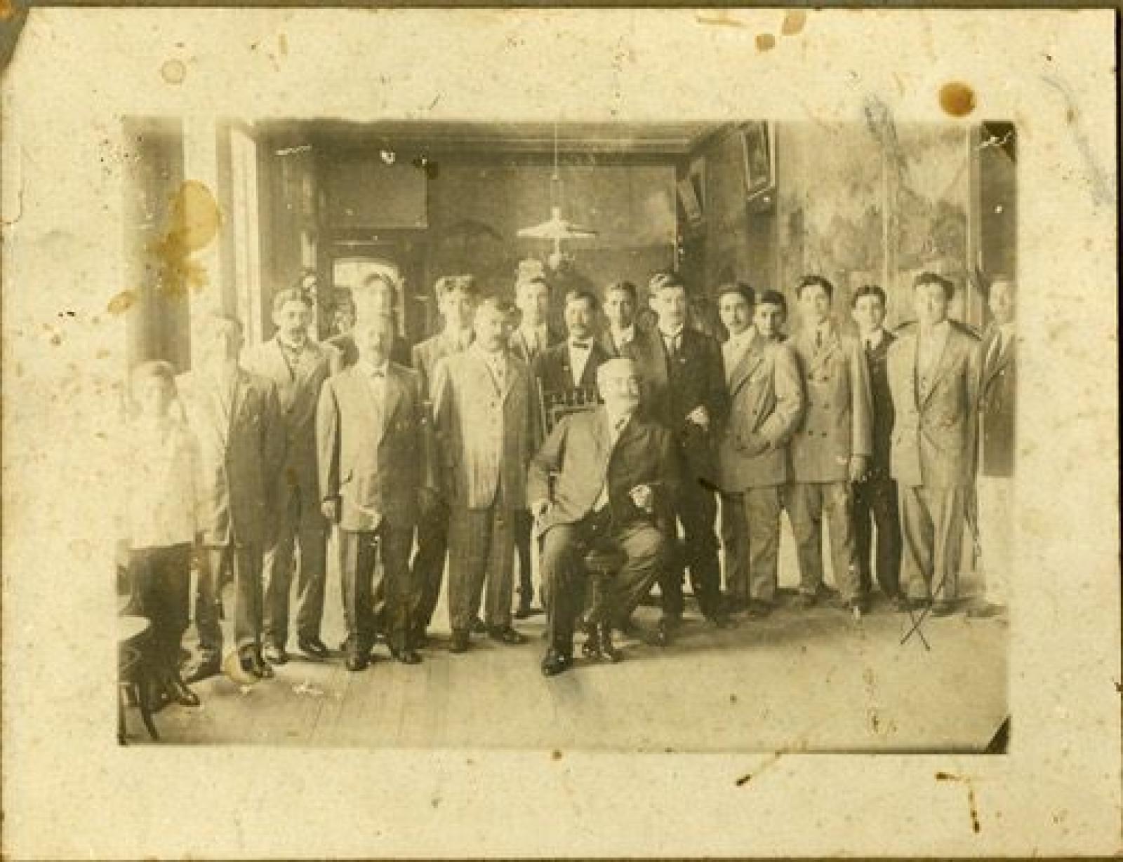 Retrato de grupo.