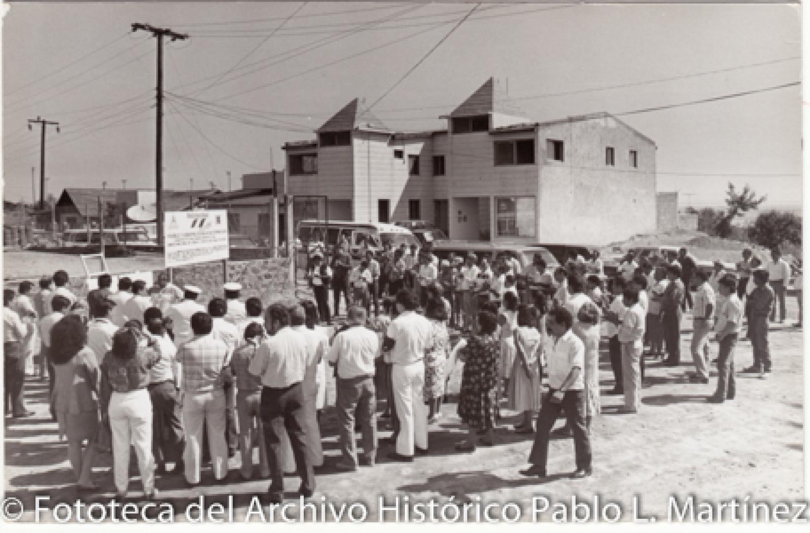 Retrato de grupo, en Santa Rosalía.