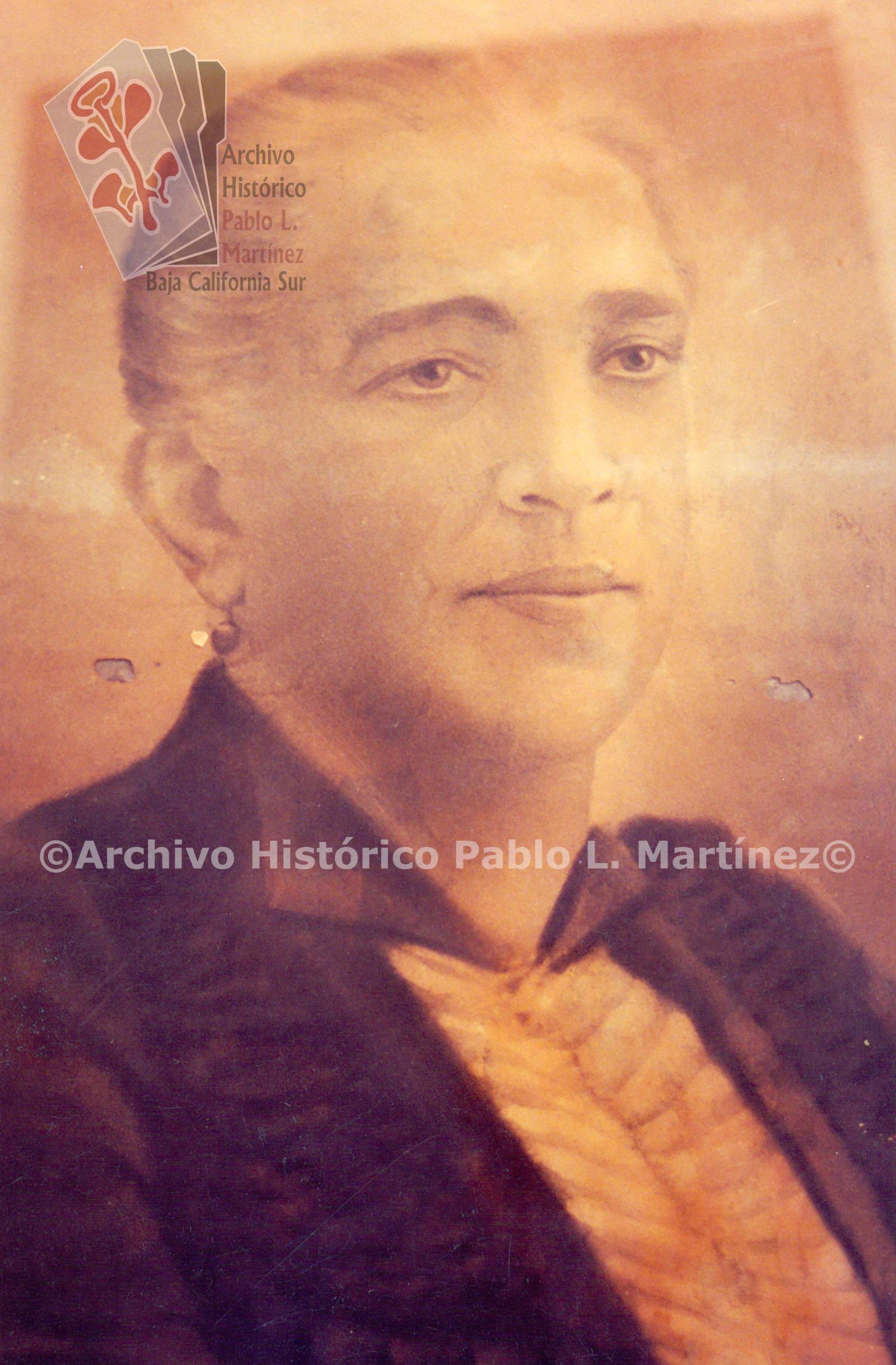 Retrato de una mujer, antepasado de Agustín Arriola Martínez.