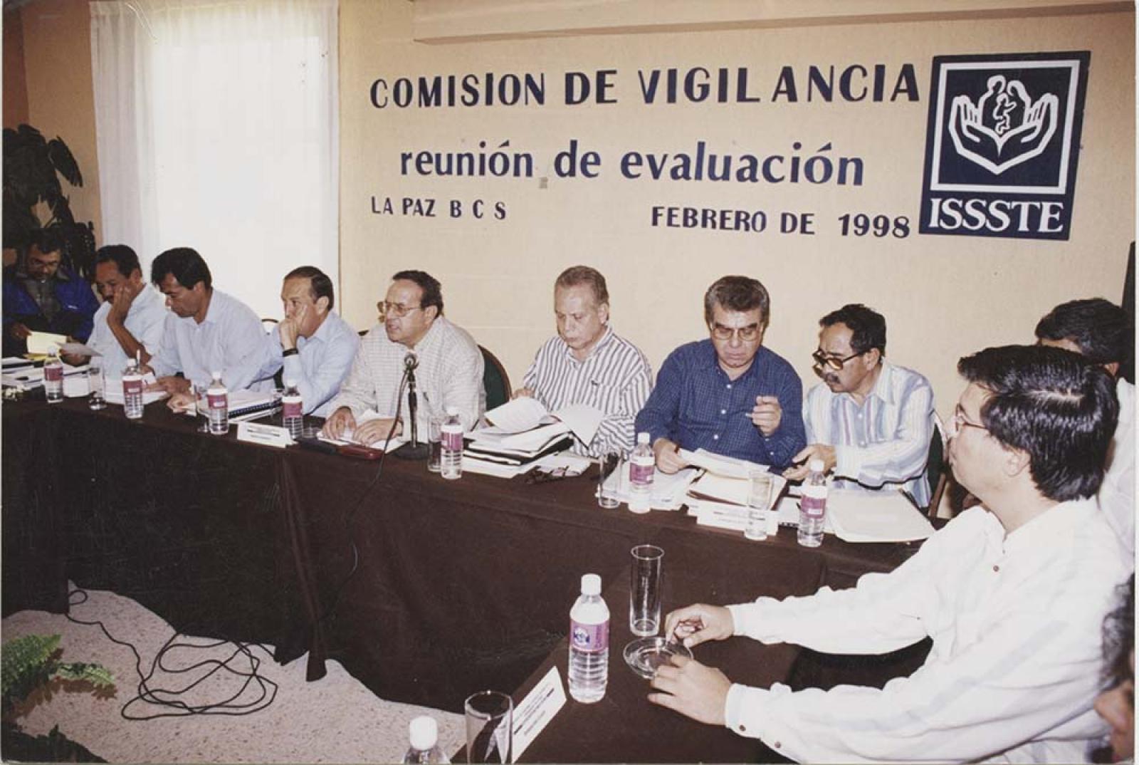 Reunión de Comisión de Vigilancia del ISSSTE.