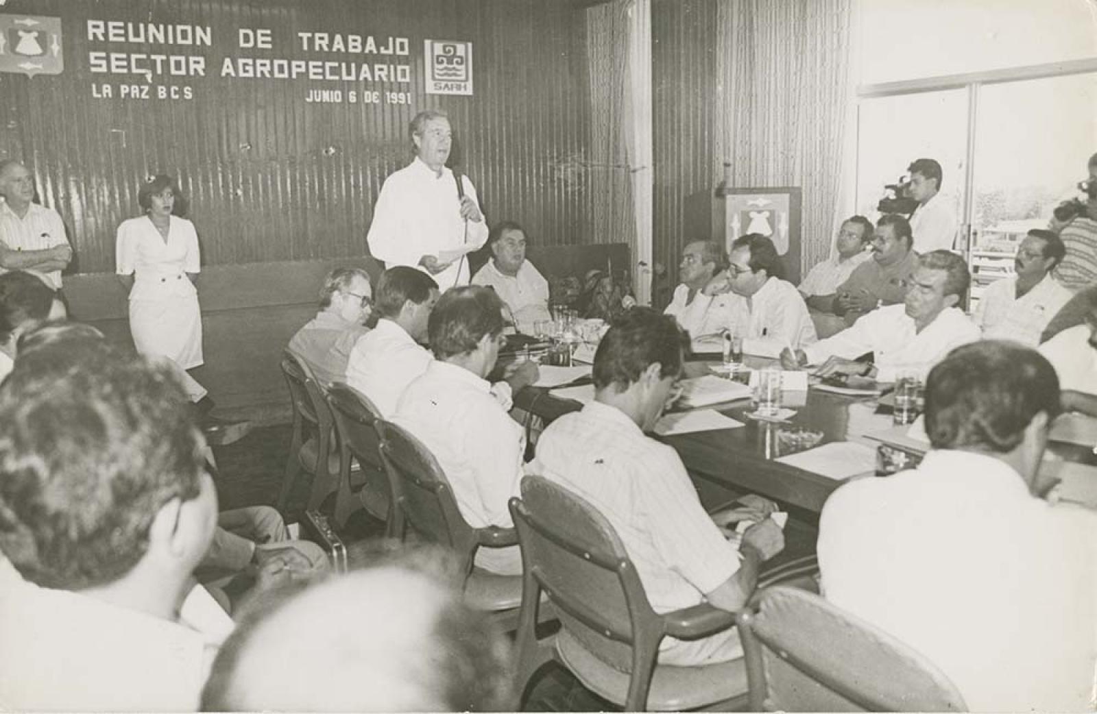 Reunión de trabajo, Sector Agropecuario.