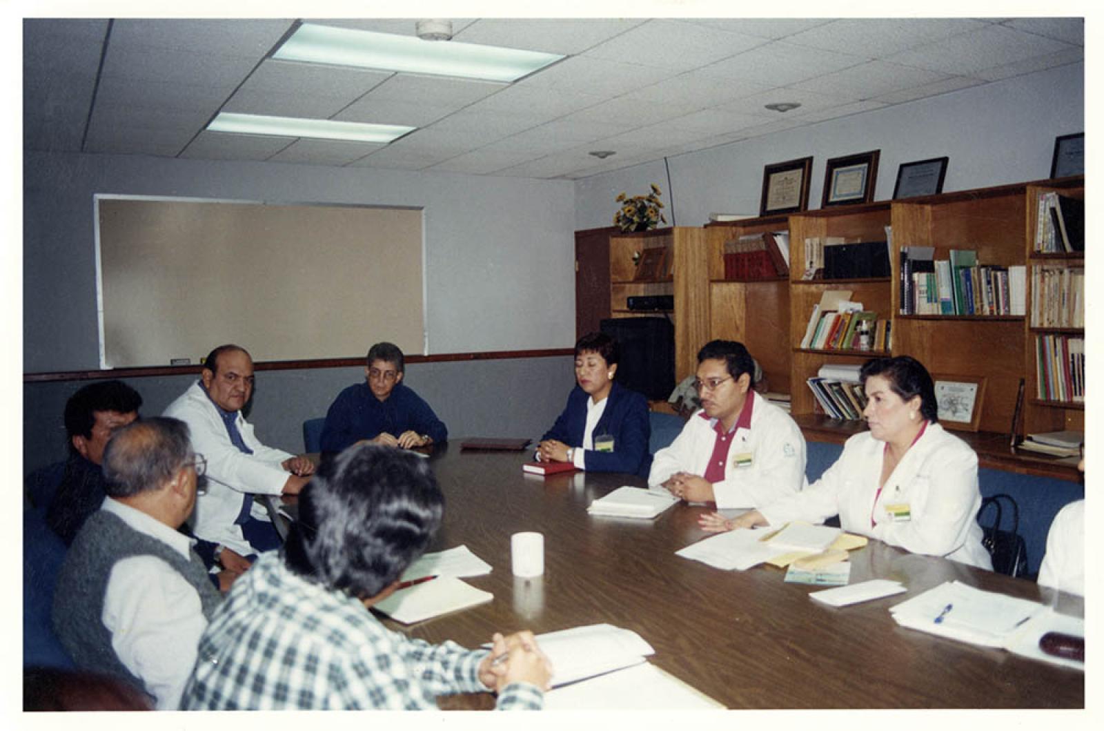 Reunión del sector de salud.