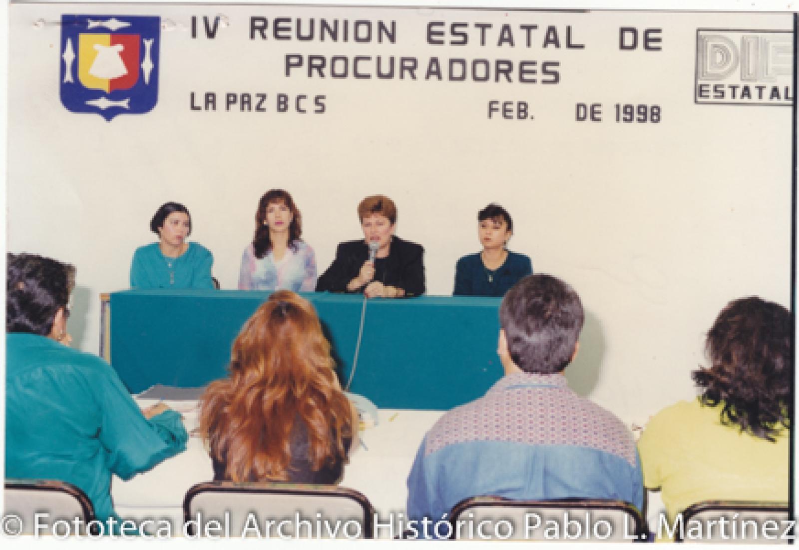 Reunión Estatal de Procuradores.