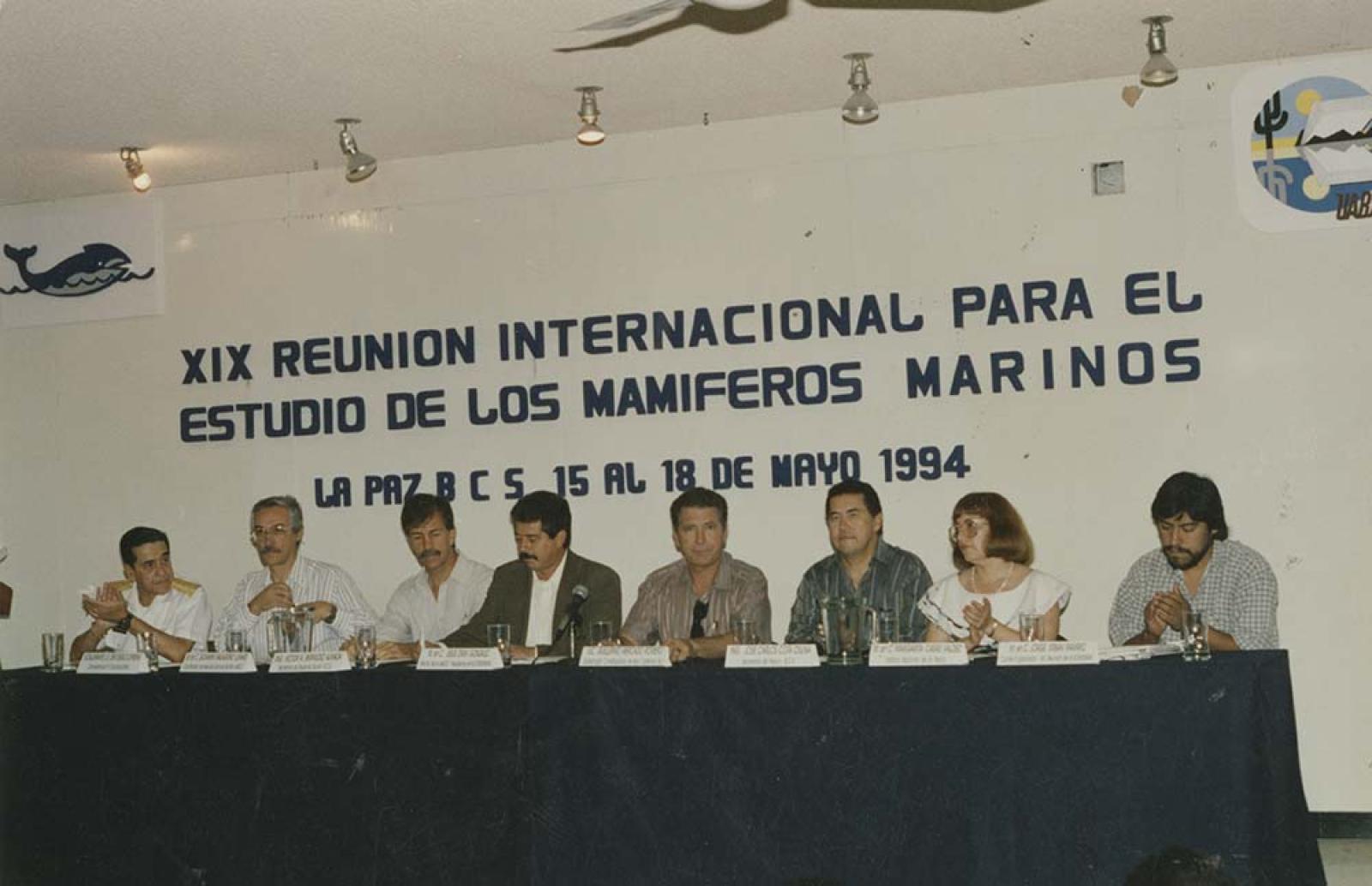 Reunión internacional para el estudio de los mamíferos marinos.