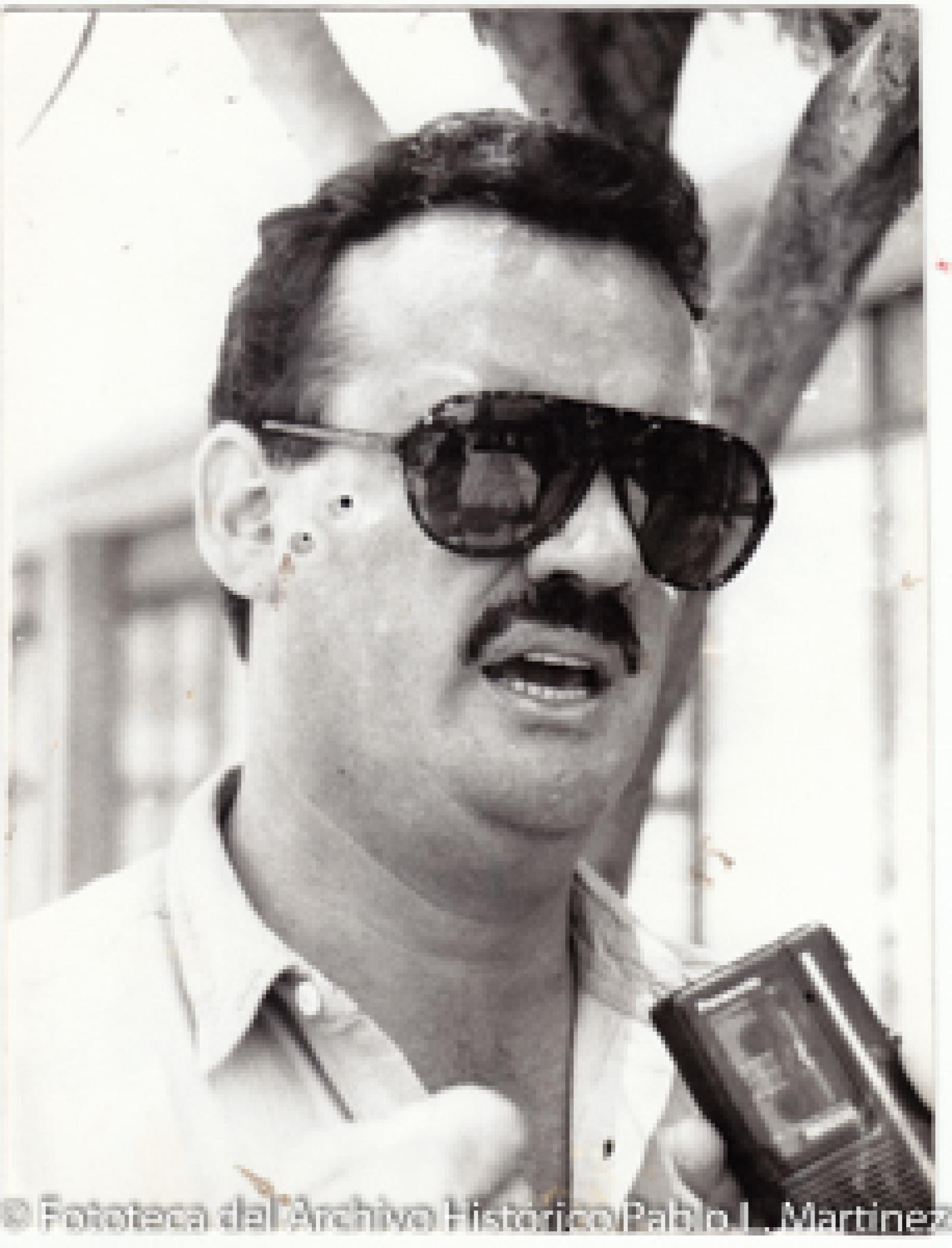 “Ricardo Covarrubias “El Chato”, presidente municipal, Comondú”.