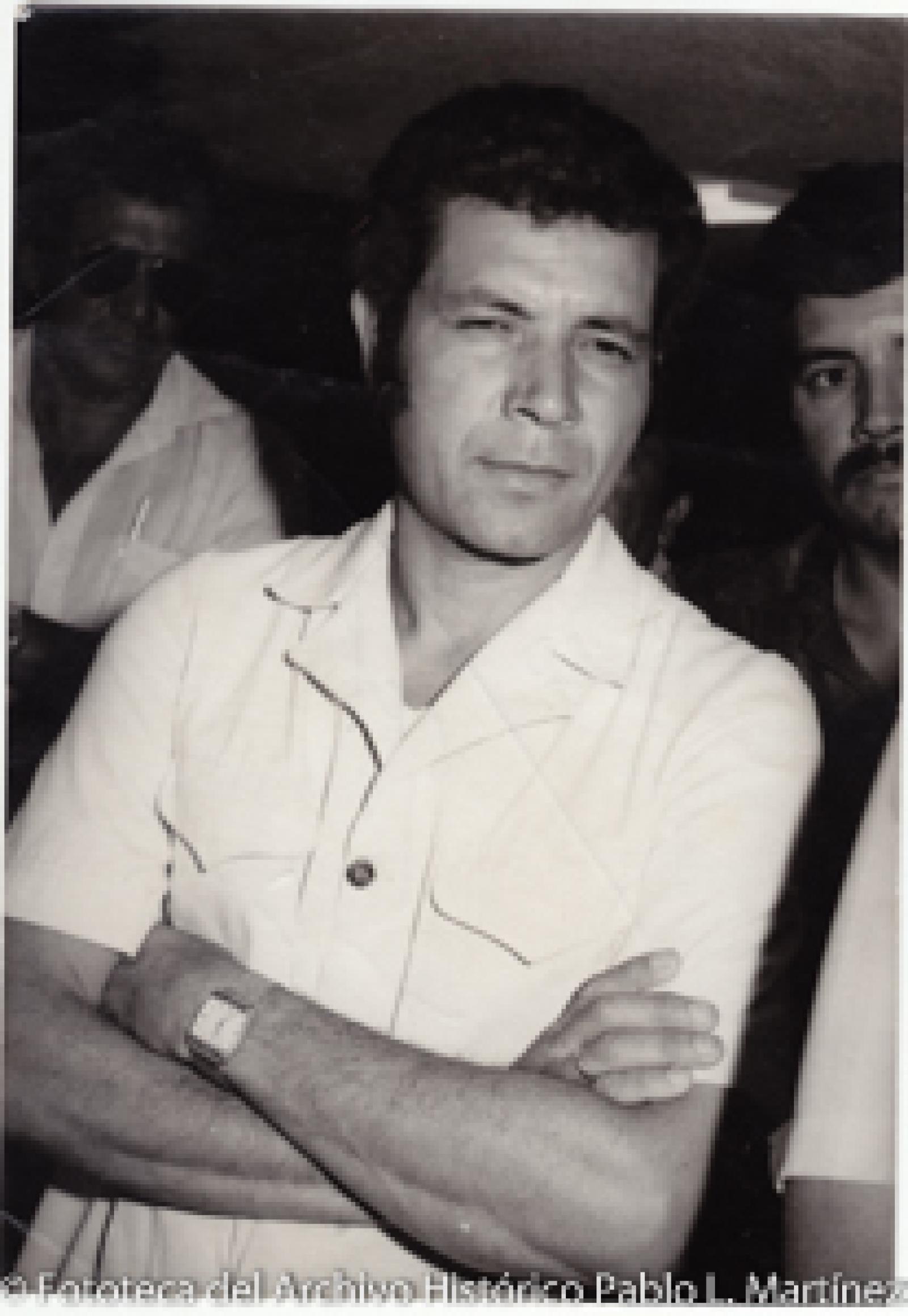 Roberto Galindo, retrato.