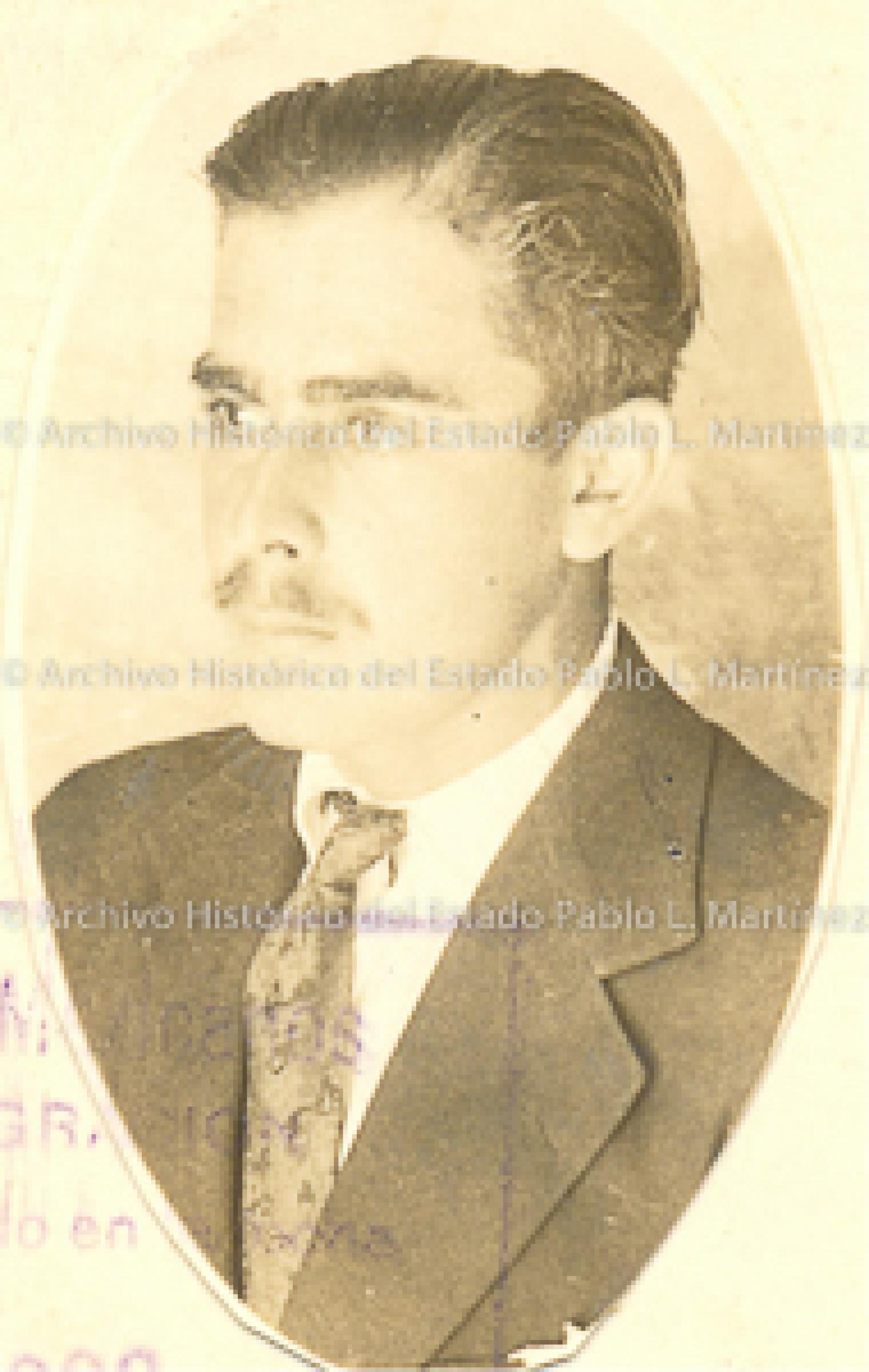 Rodolfo Gibert González de perfil