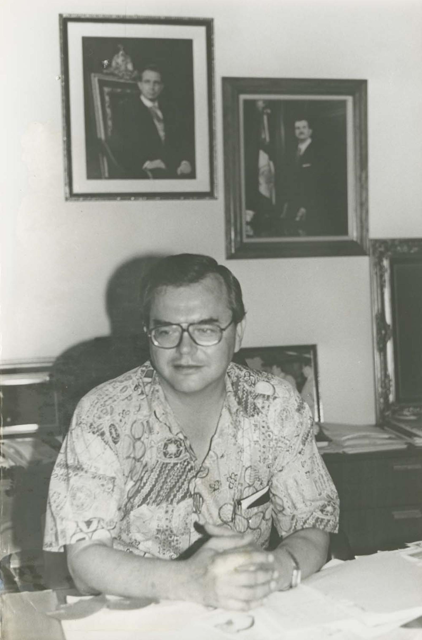 Rubén Cardozo, retrato.