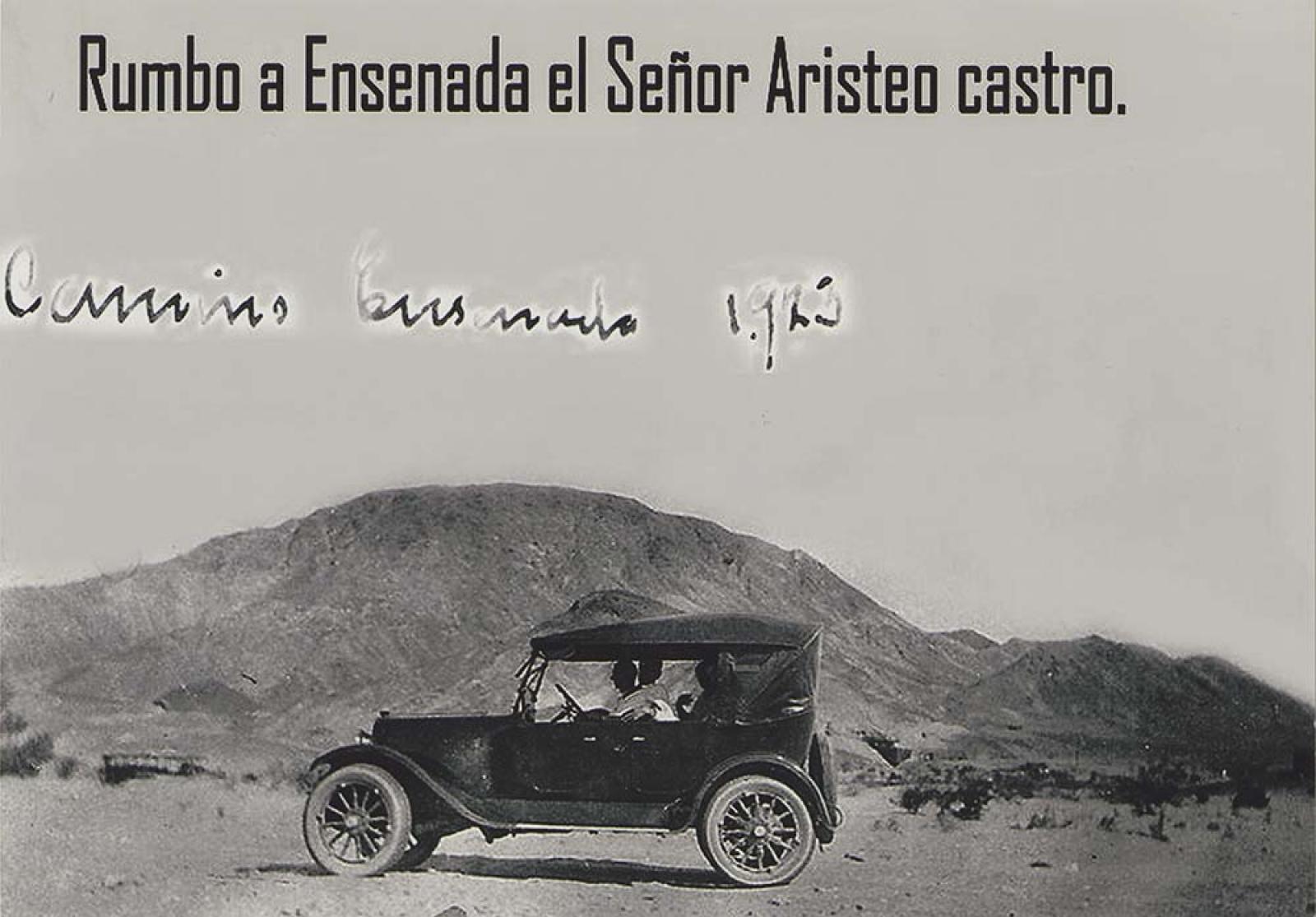 “Rumbo a Ensenada el señor Aristeo Castro.