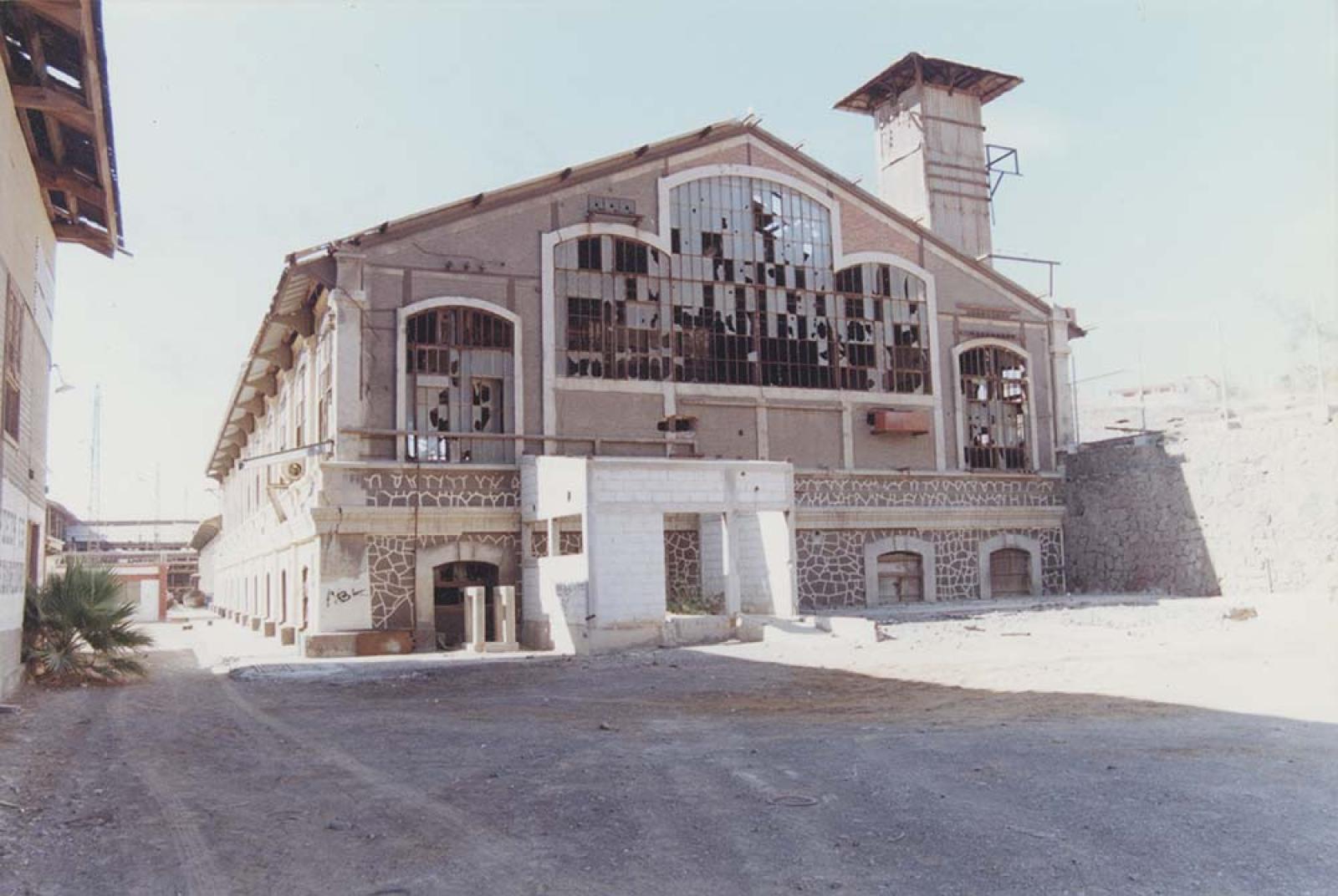 “Sala de máquinas y taller, Santa Rosalía”, Baja California Sur.