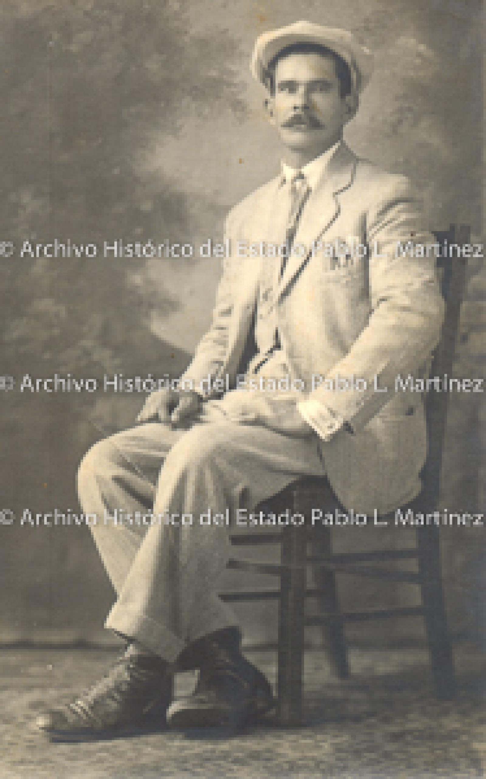 "Santiago Ceseña", retrato.